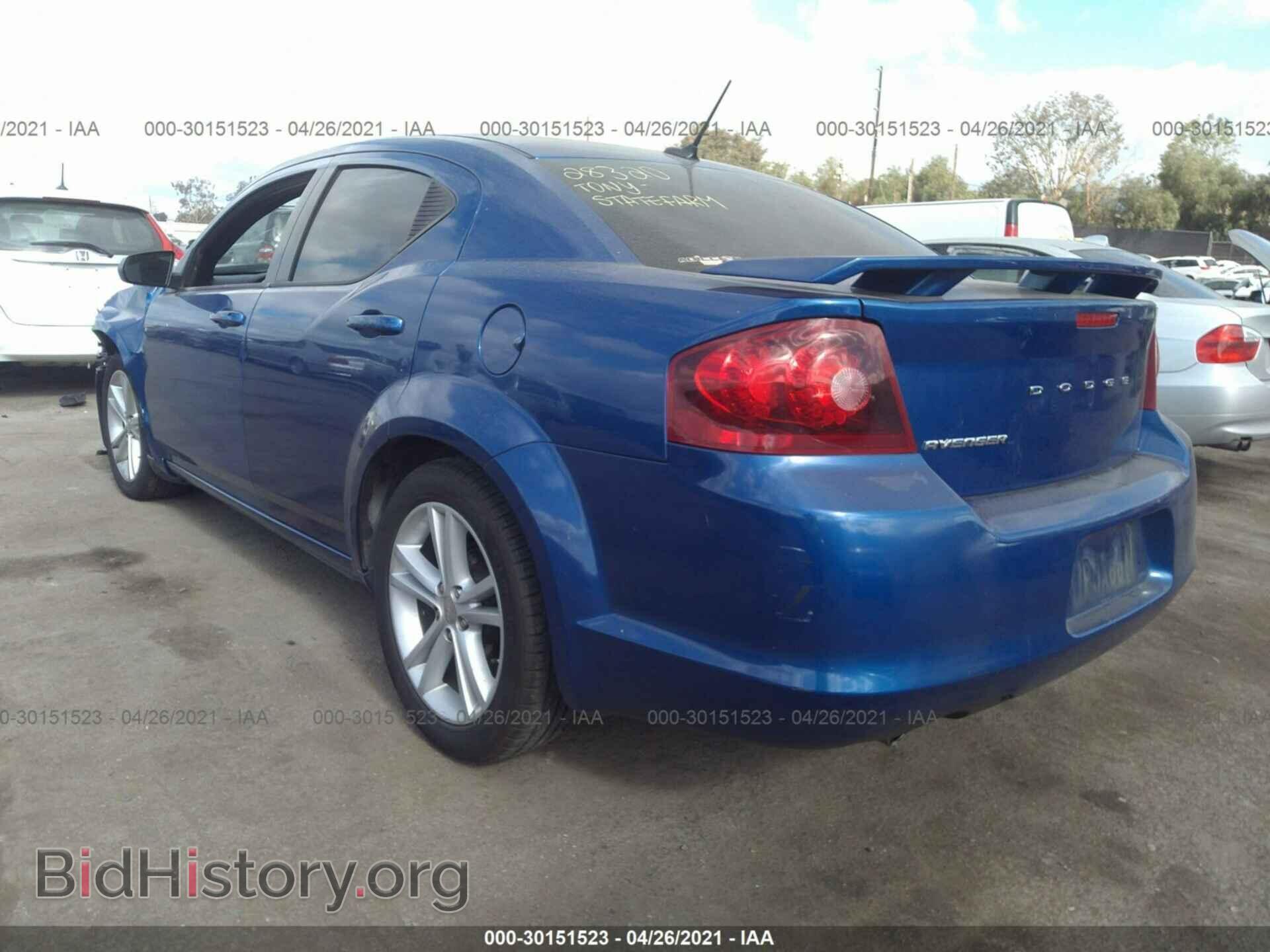 2012 DODGE AVENGER - VIN: 1C3CDZAG9CN255002 - Photo 3