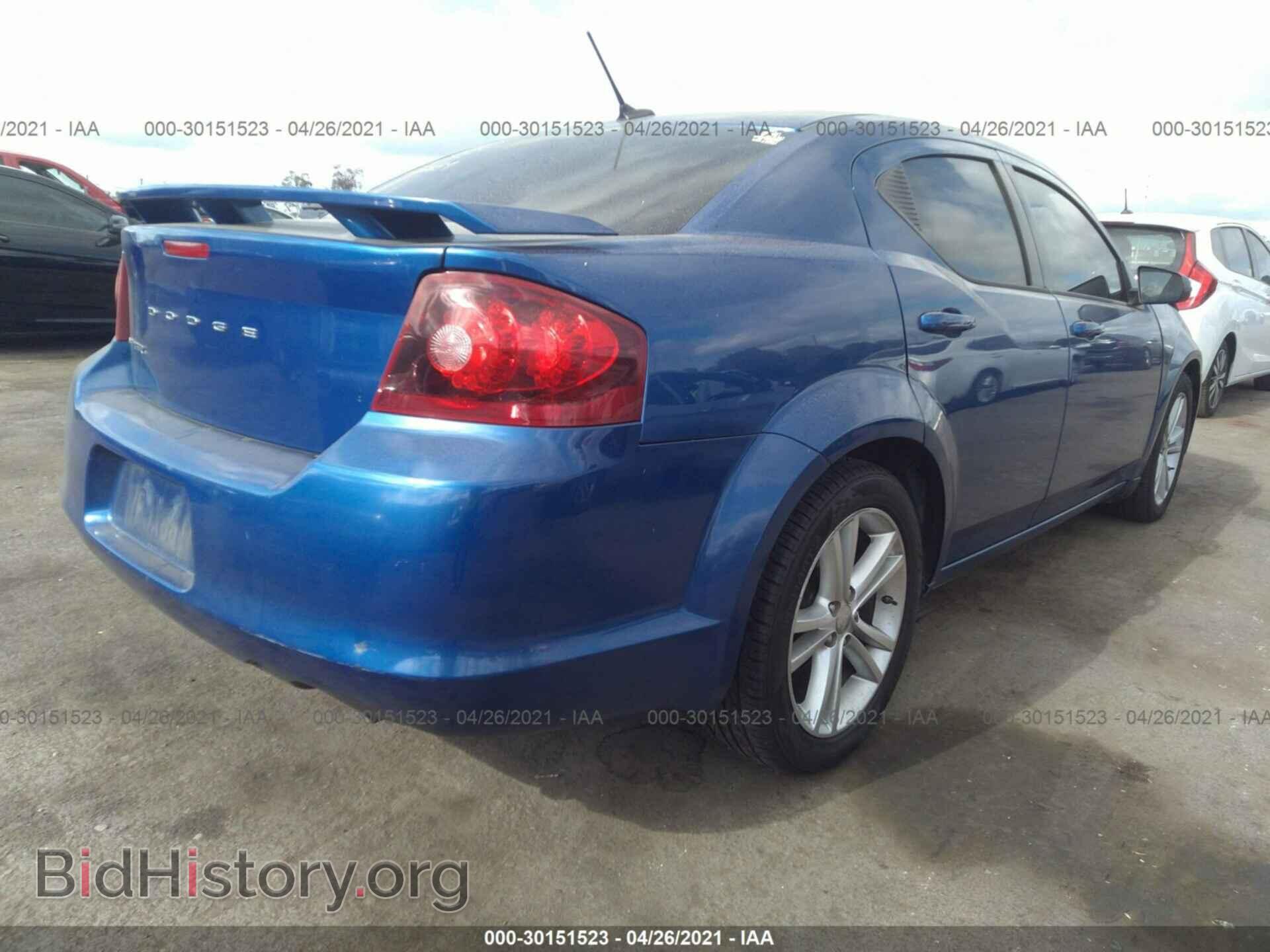 2012 DODGE AVENGER - VIN: 1C3CDZAG9CN255002 - Photo 4