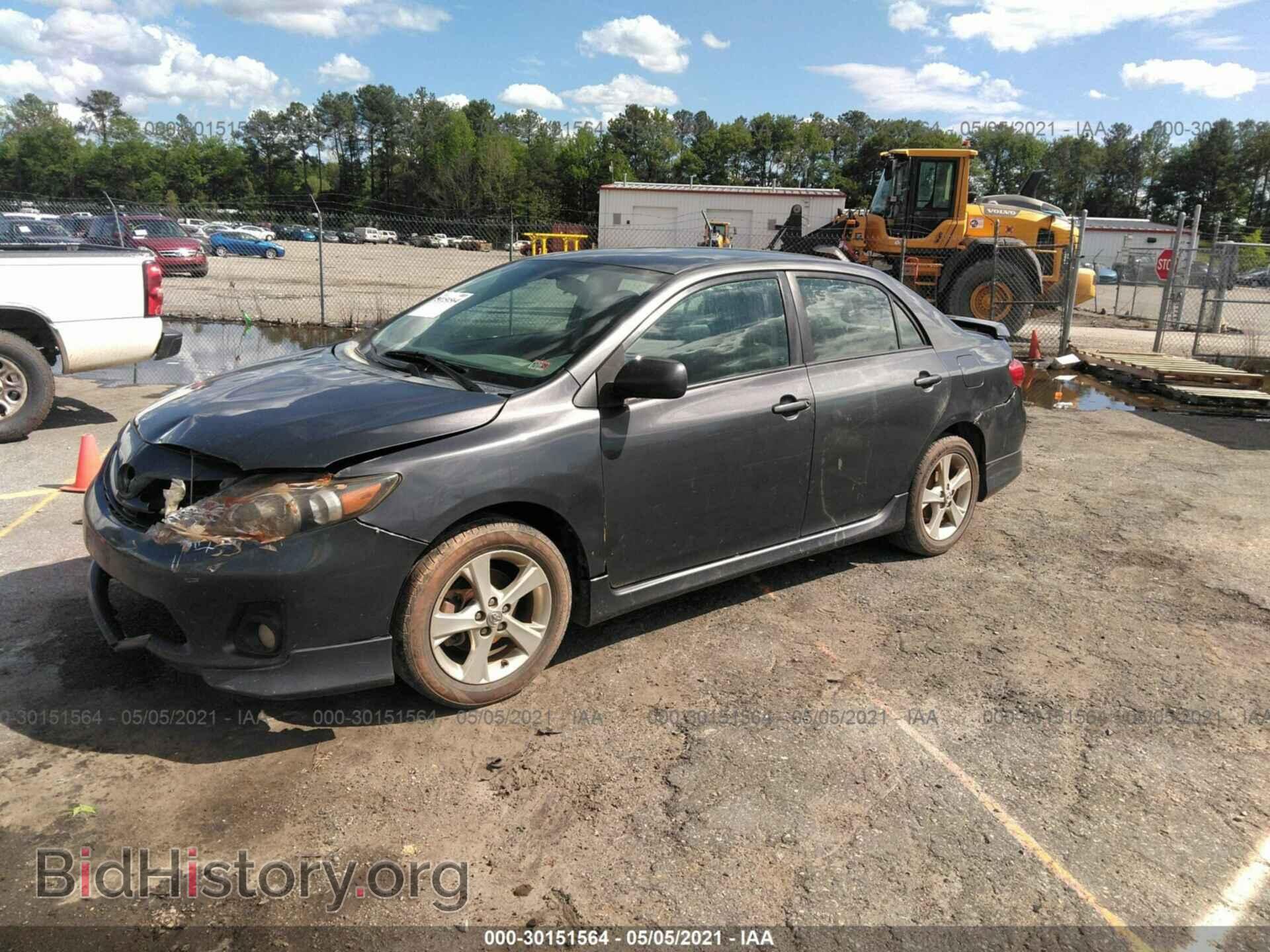 2011 TOYOTA COROLLA - VIN: 2T1BU4EE1BC670545 - Фото 2