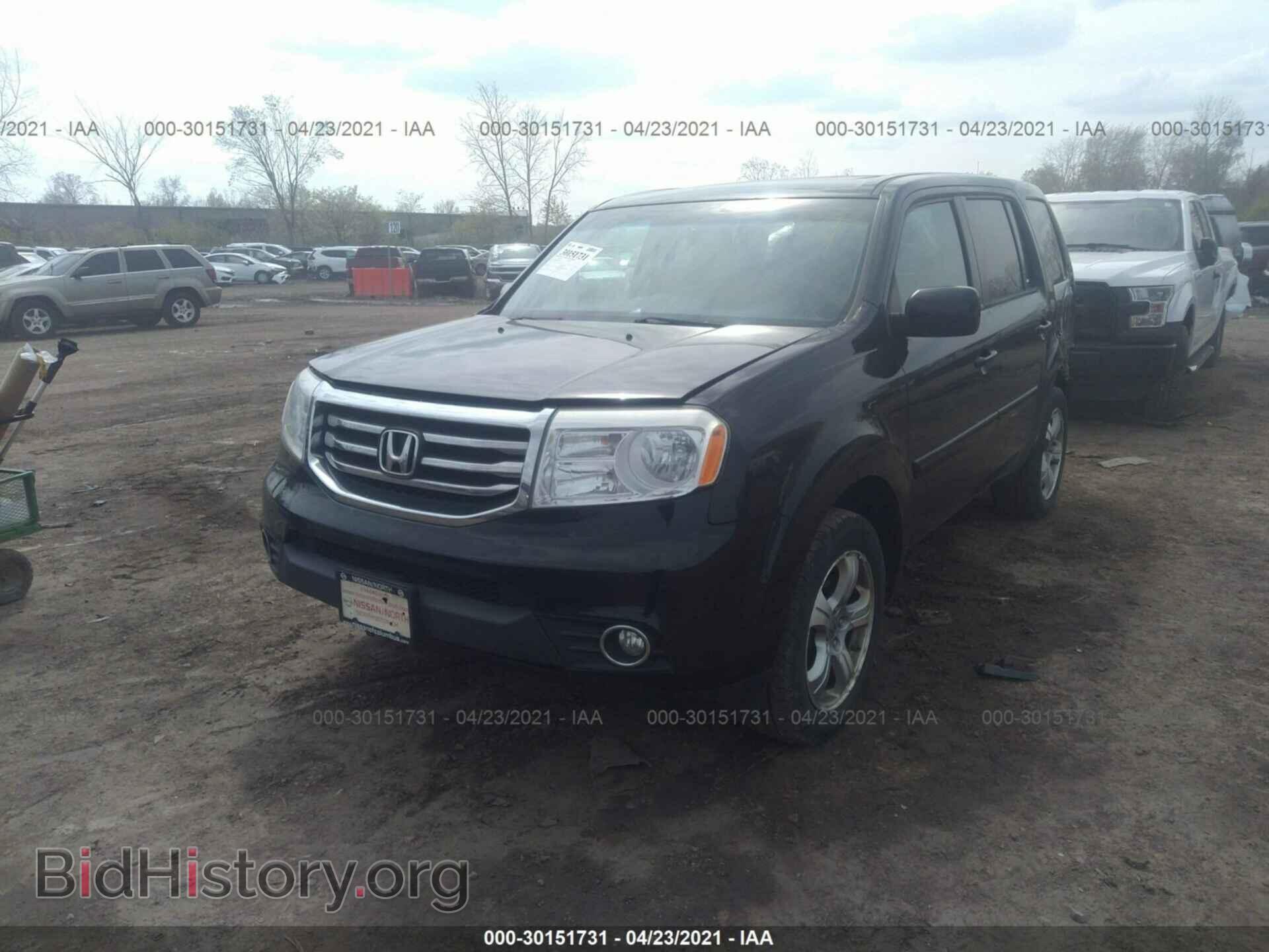 2012 HONDA PILOT - VIN: 5FNYF4H72CB072334 - Фото 2