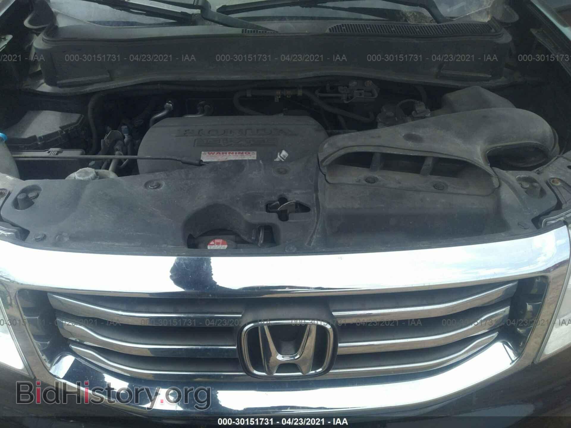 2012 HONDA PILOT - VIN: 5FNYF4H72CB072334 - Фото 10