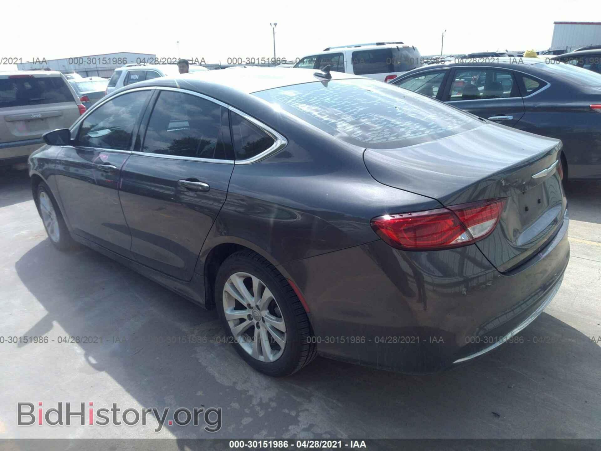 2016 CHRYSLER 200 - VIN: 1C3CCCAB7GN137329 - Фото 3