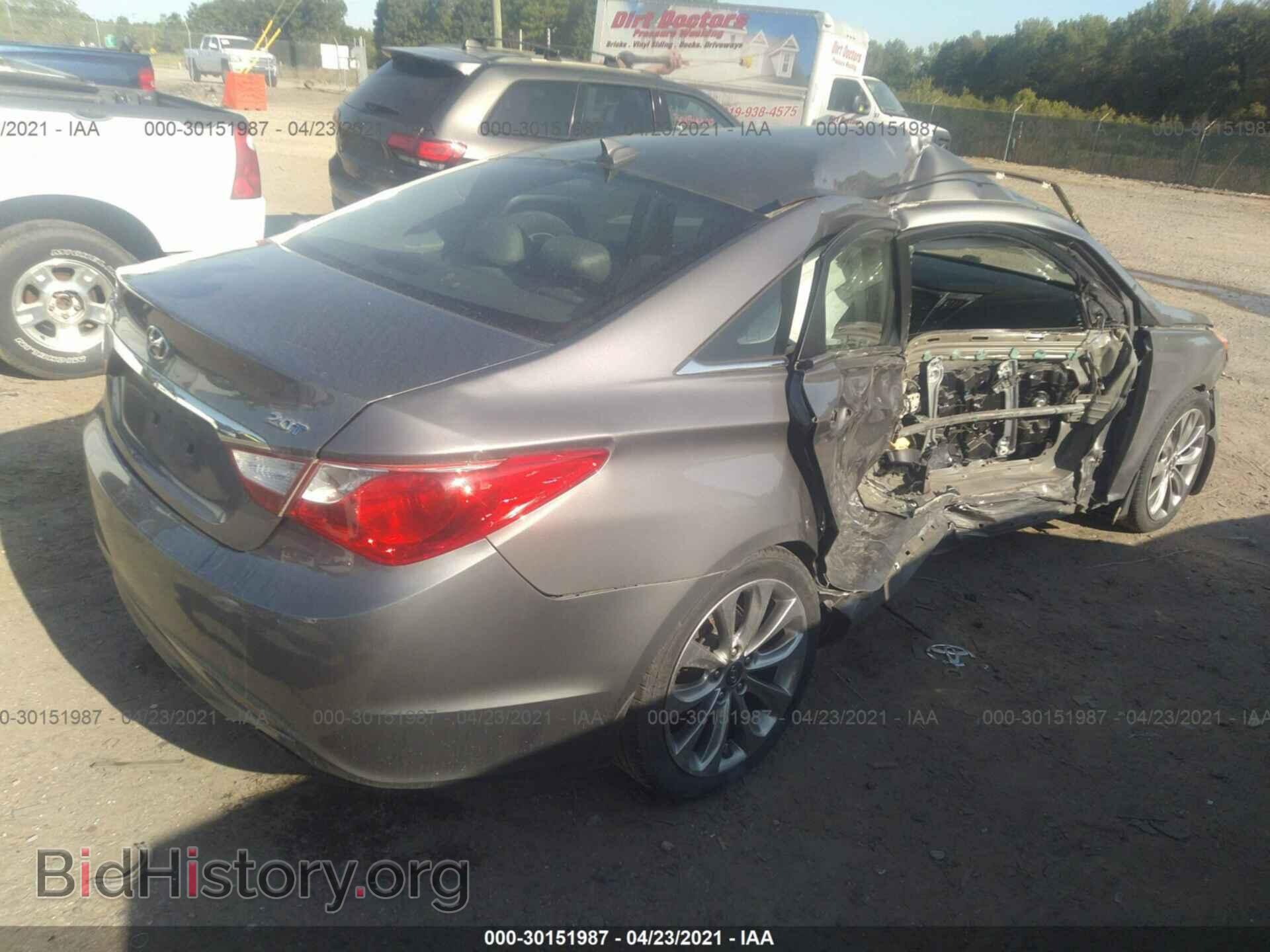 2012 HYUNDAI SONATA - VIN: 5NPEC4ABXCH453358 - Фото 4