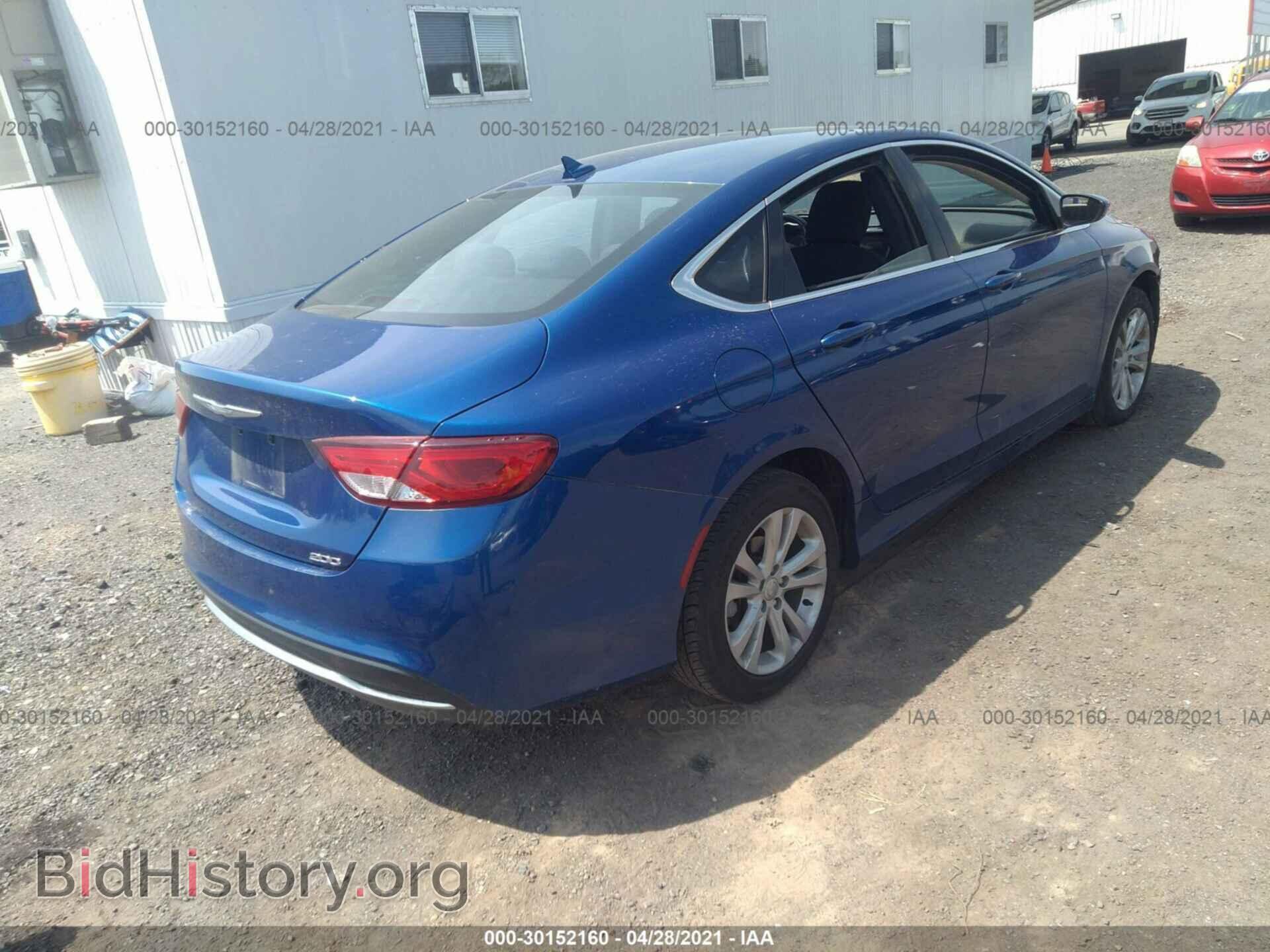 2016 CHRYSLER 200 - VIN: 1C3CCCAB8GN120250 - Фото 4