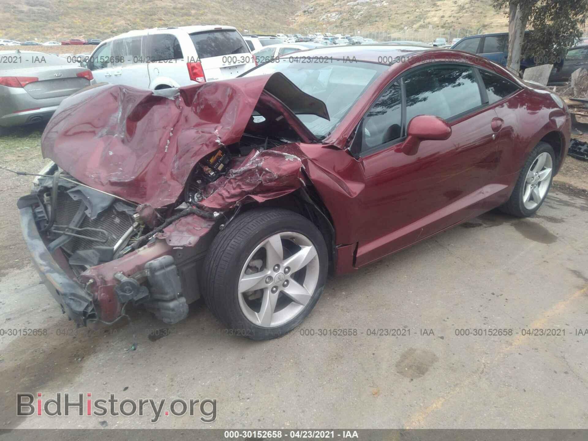 2007 MITSUBISHI ECLIPSE - VIN: 4A3AK24F27E035674 - Photo 2