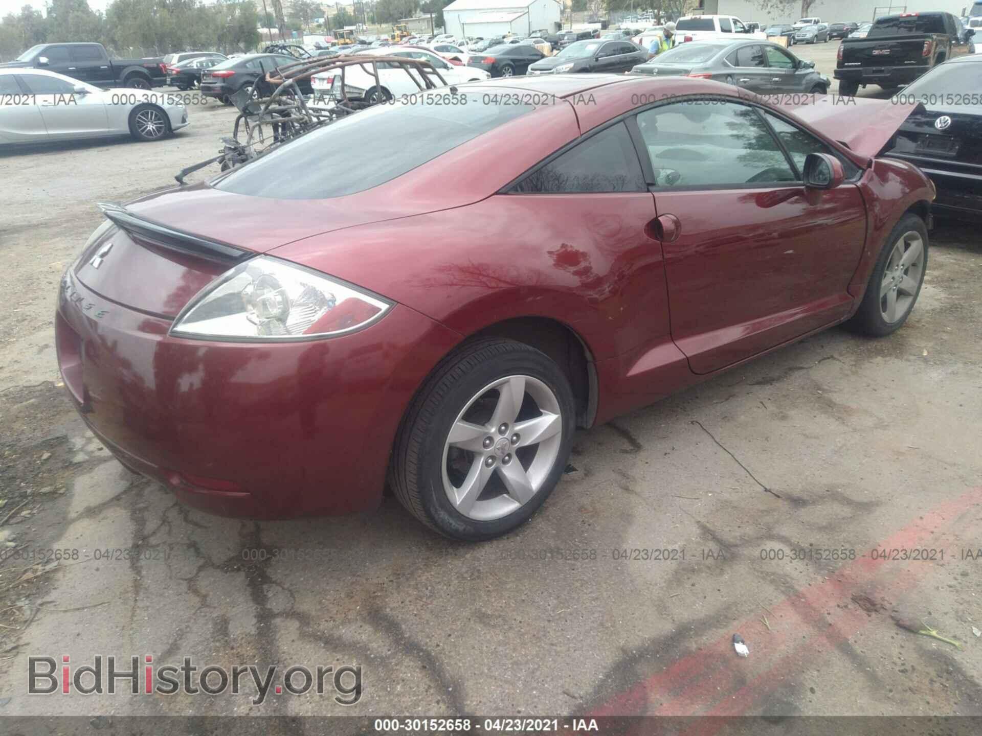 2007 MITSUBISHI ECLIPSE - VIN: 4A3AK24F27E035674 - Photo 4
