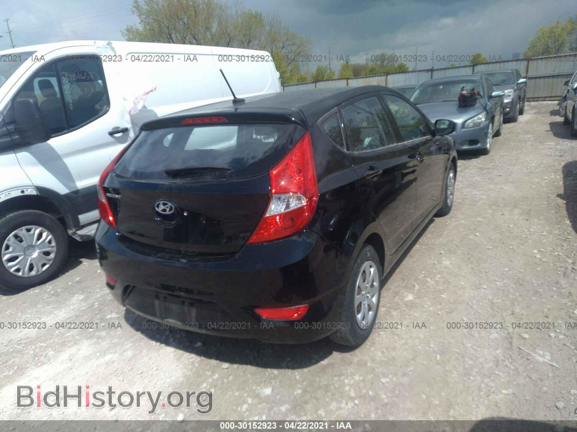 2014 HYUNDAI ACCENT - VIN: KMHCT5AE9EU189285 - Фото 4