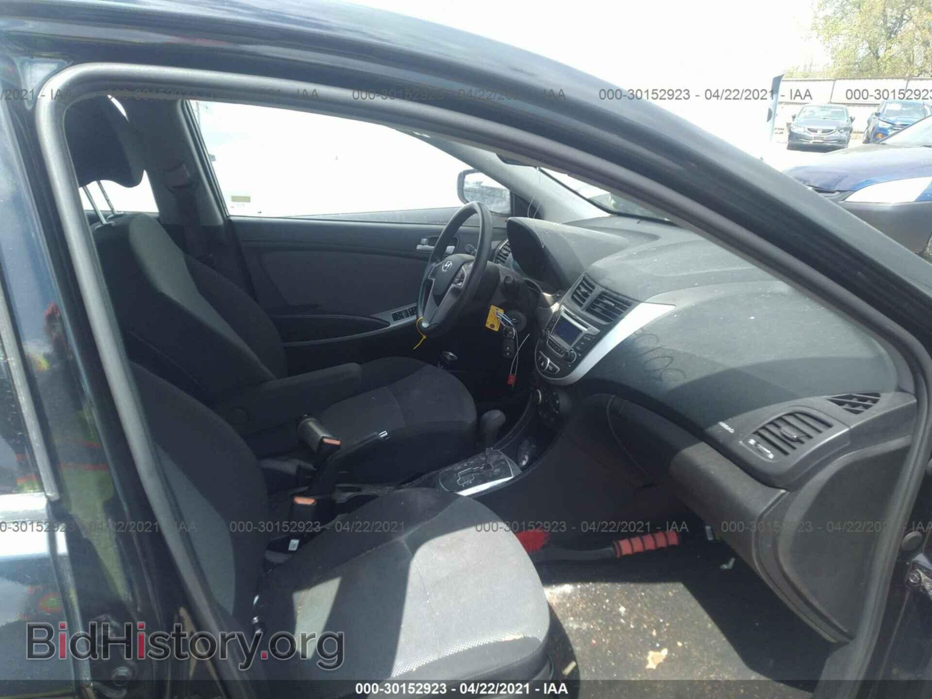 2014 HYUNDAI ACCENT - VIN: KMHCT5AE9EU189285 - Фото 5