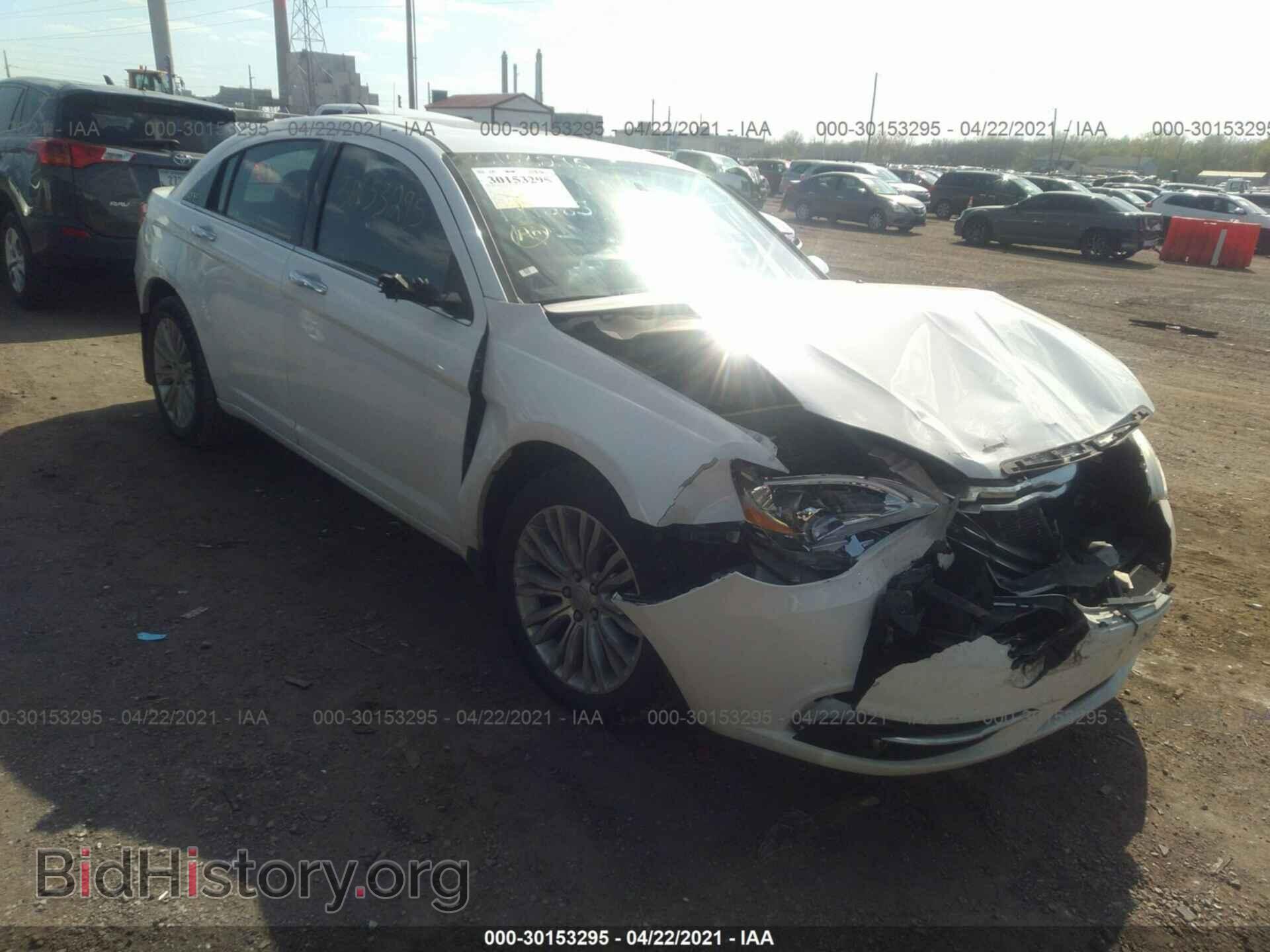 Фотография 1C3CCBCG3CN189585 - CHRYSLER 200 2012