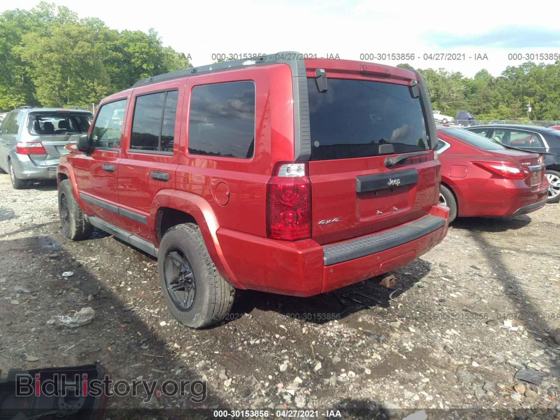 2006 JEEP COMMANDER - VIN: 1J8HG48K86C205853 - Фото 3