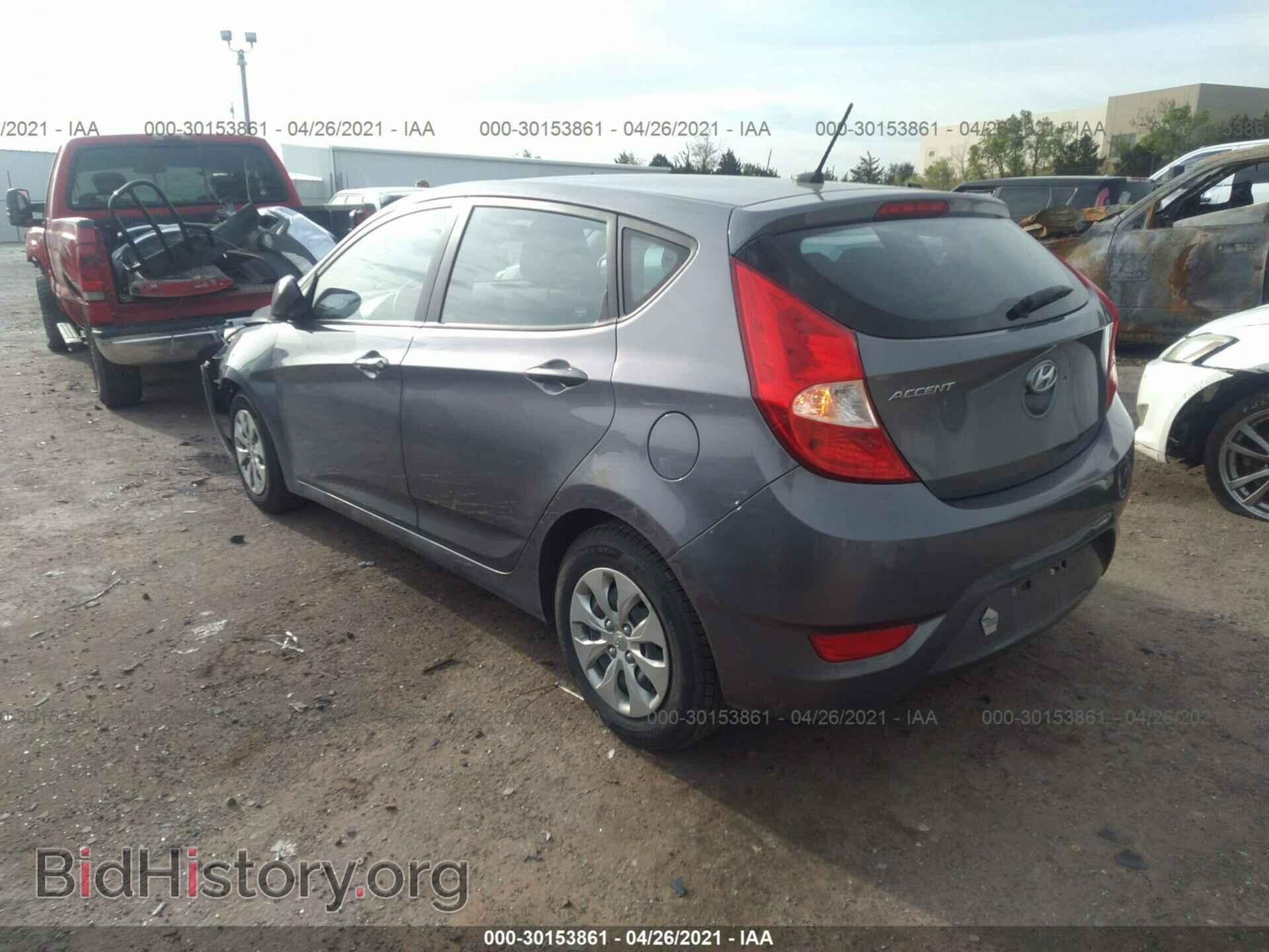 2015 HYUNDAI ACCENT - VIN: KMHCT5AE6FU213849 - Фото 3