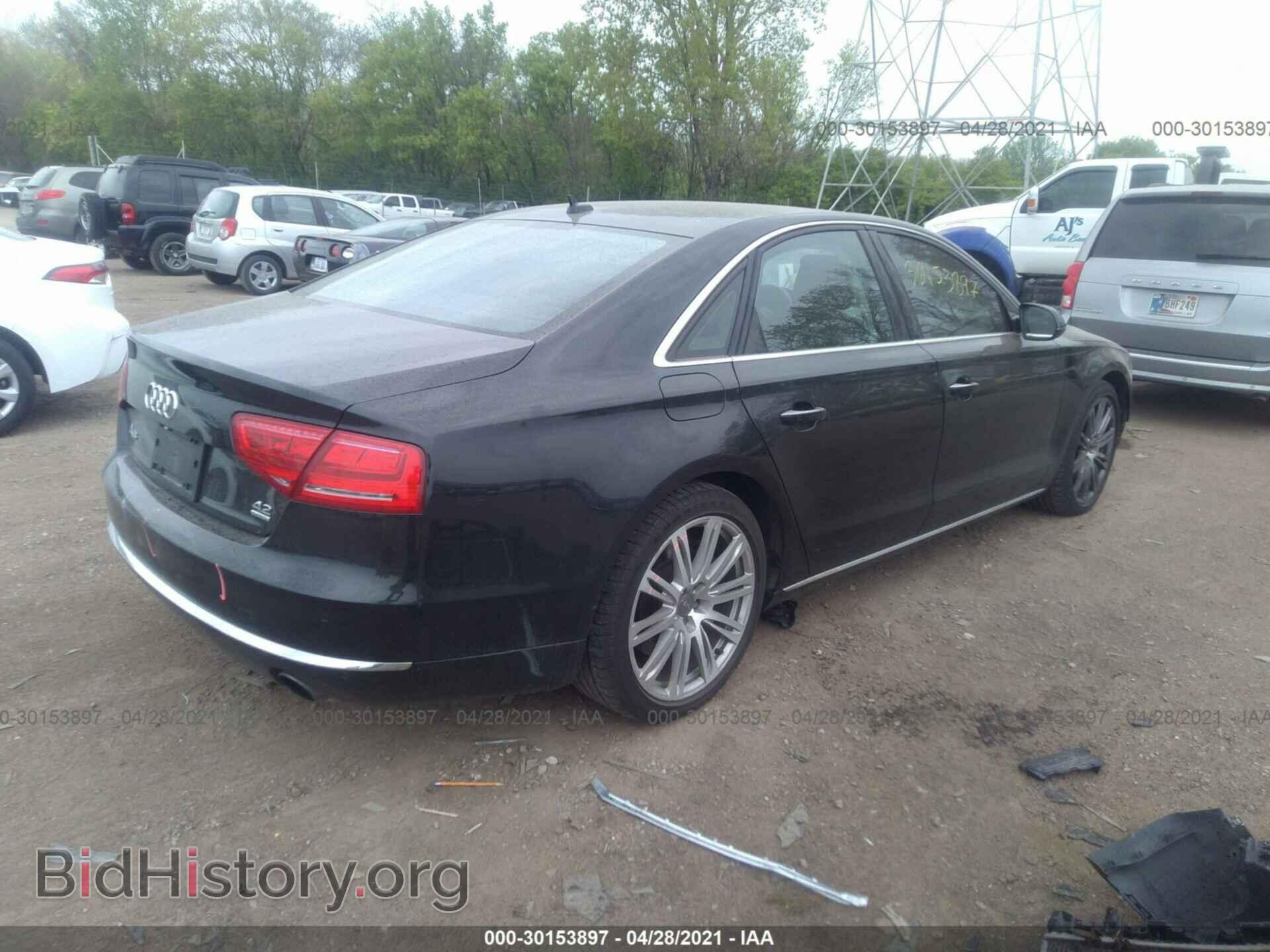 2012 AUDI A8 - VIN: WAUAVAFD3CN017529 - Фото 4