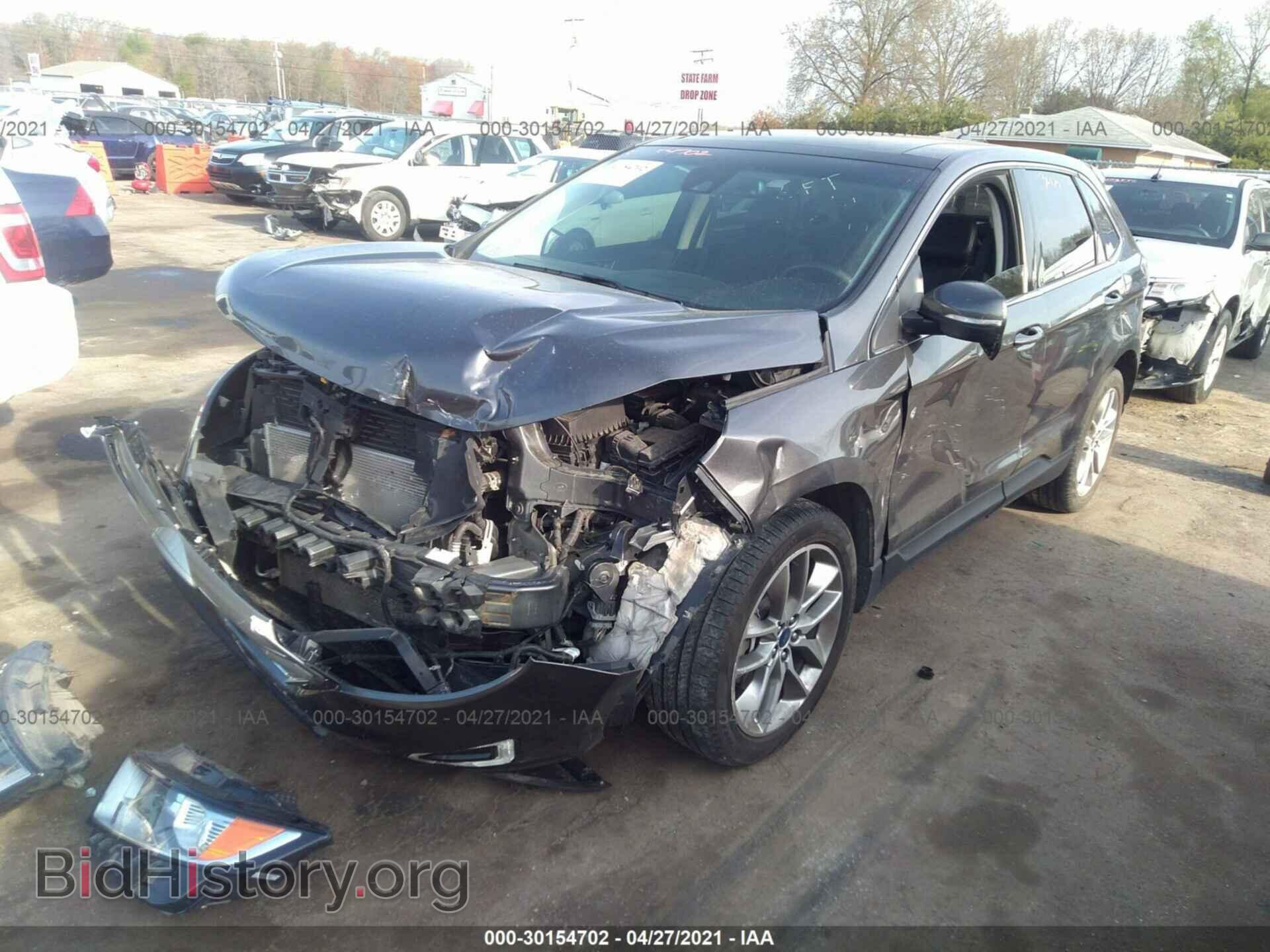 2017 FORD EDGE - VIN: 2FMPK4K85HBC41982 - Фото 2