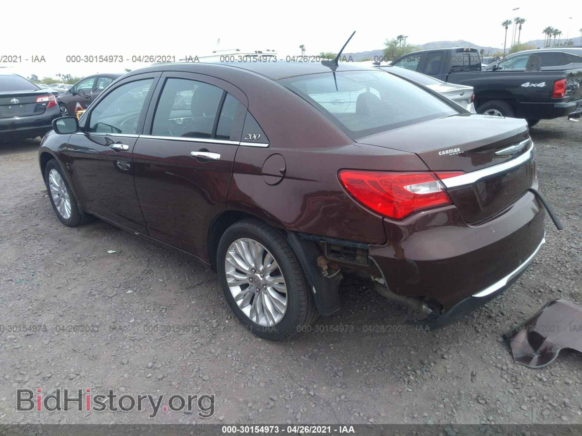 2013 CHRYSLER 200 - VIN: 1C3CCBCGXDN570657 - Фото 3