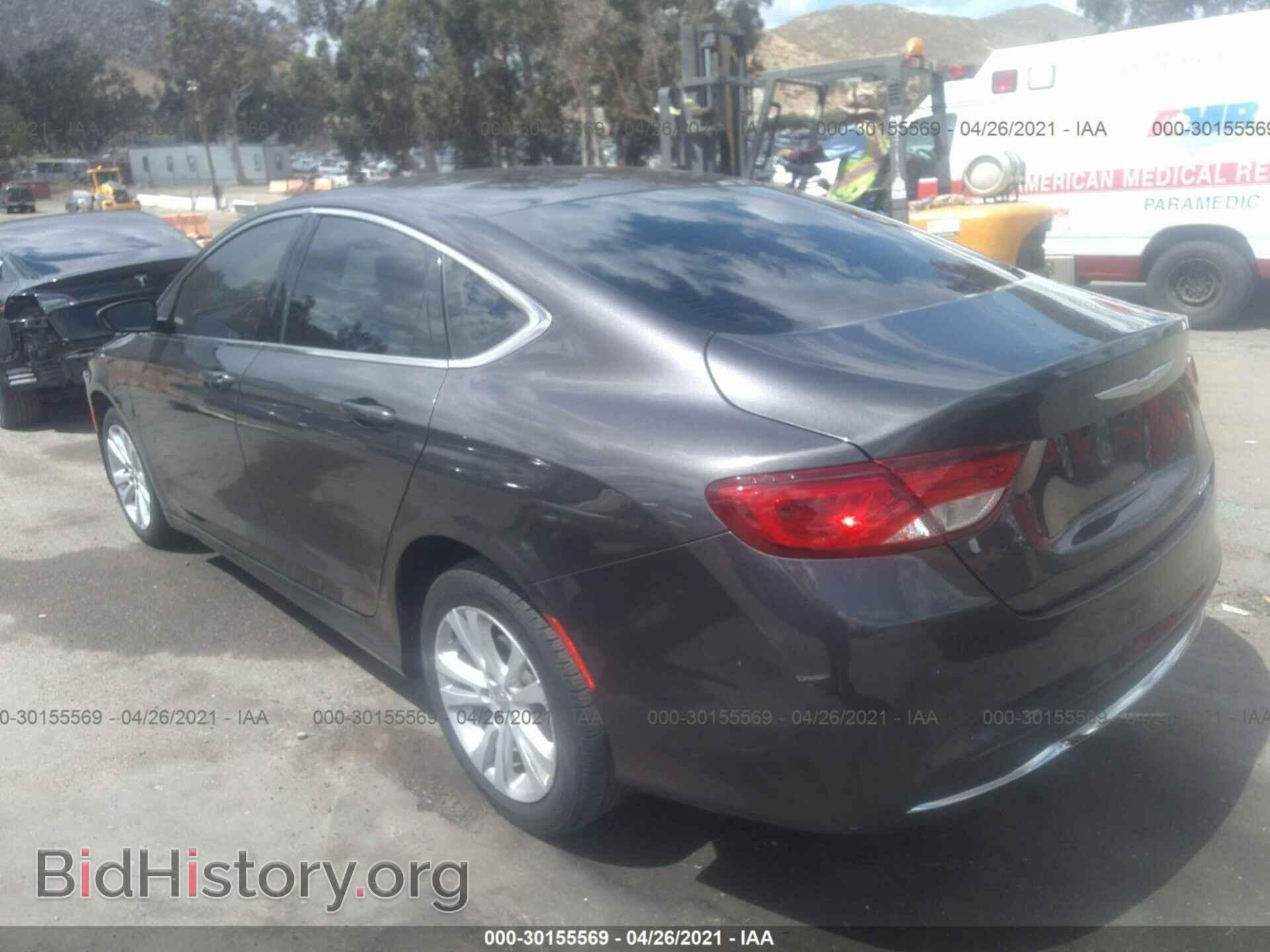 2016 CHRYSLER 200 - VIN: 1C3CCCAB9GN162426 - Фото 3