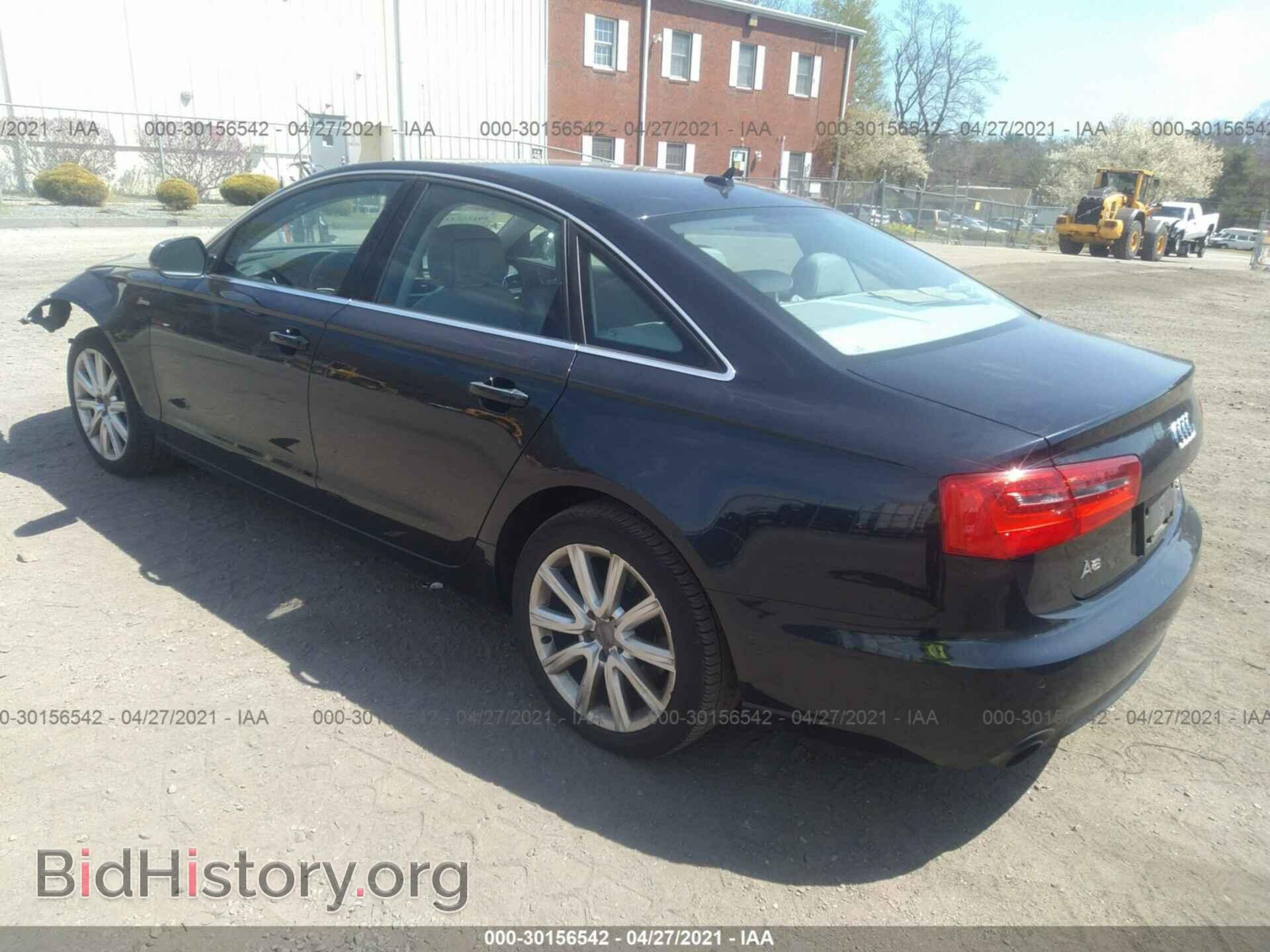 2013 AUDI A6 - VIN: WAUGGAFC7DN146483 - Фото 3