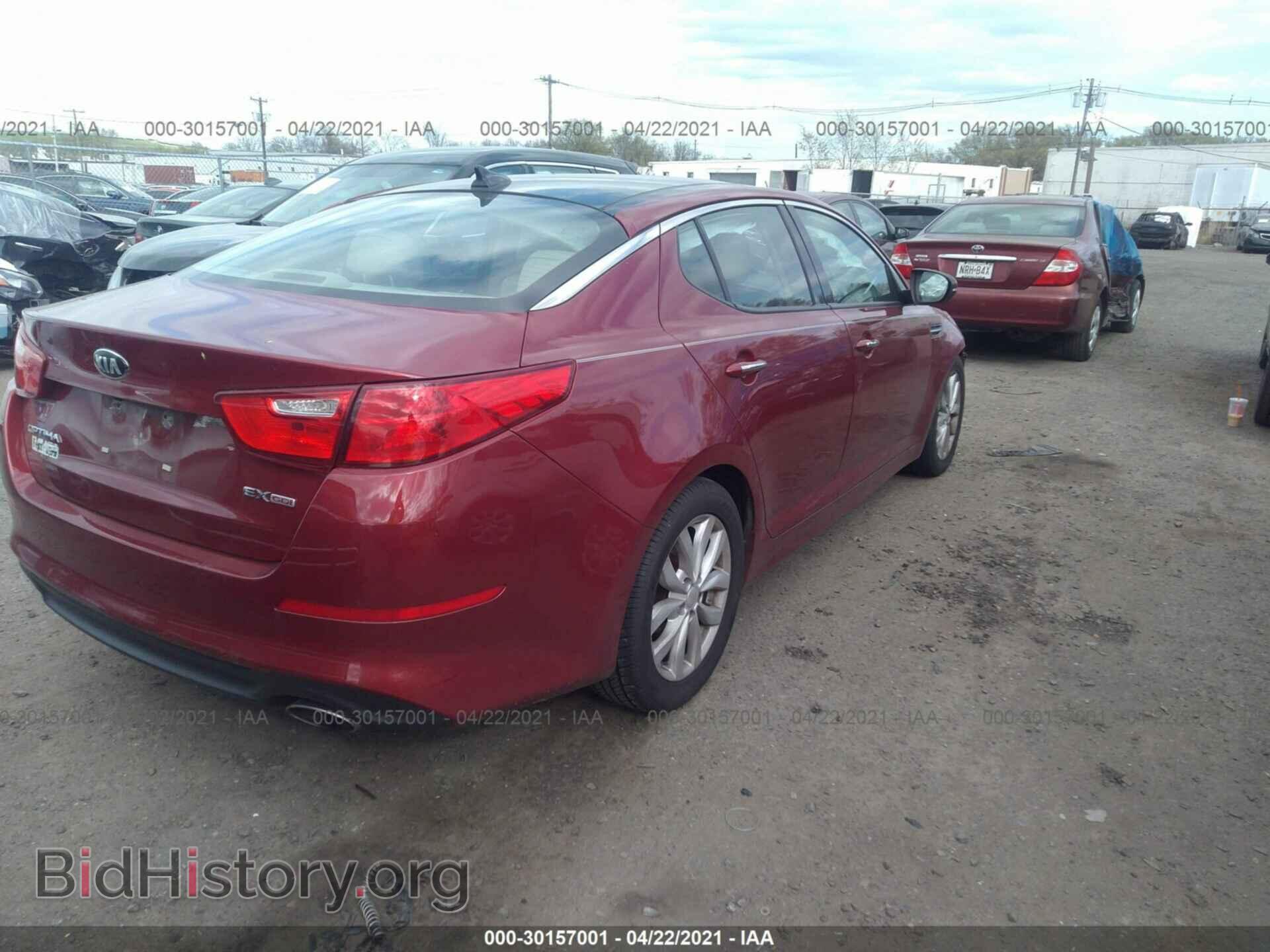 2014 KIA OPTIMA - VIN: 5XXGN4A77EG337385 - Фото 4