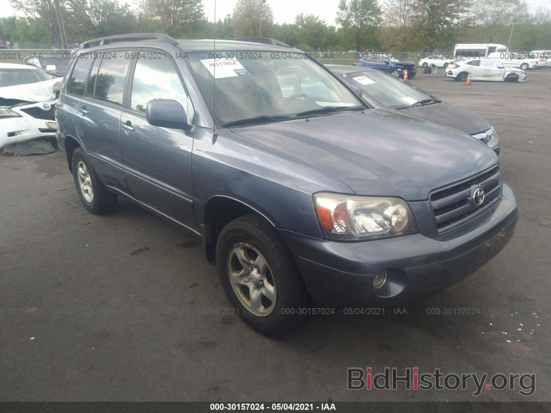 Photo JTEHD21A370045952 - TOYOTA HIGHLANDER 2007