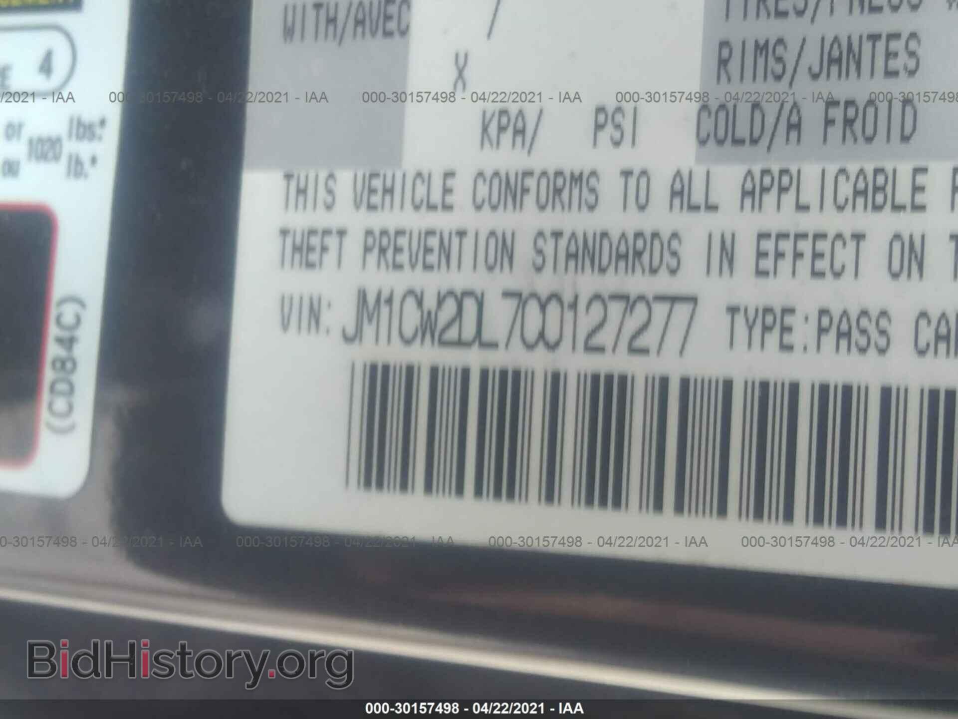 2012 MAZDA MAZDA5 - VIN: JM1CW2DL7C0127277 - Фото 9