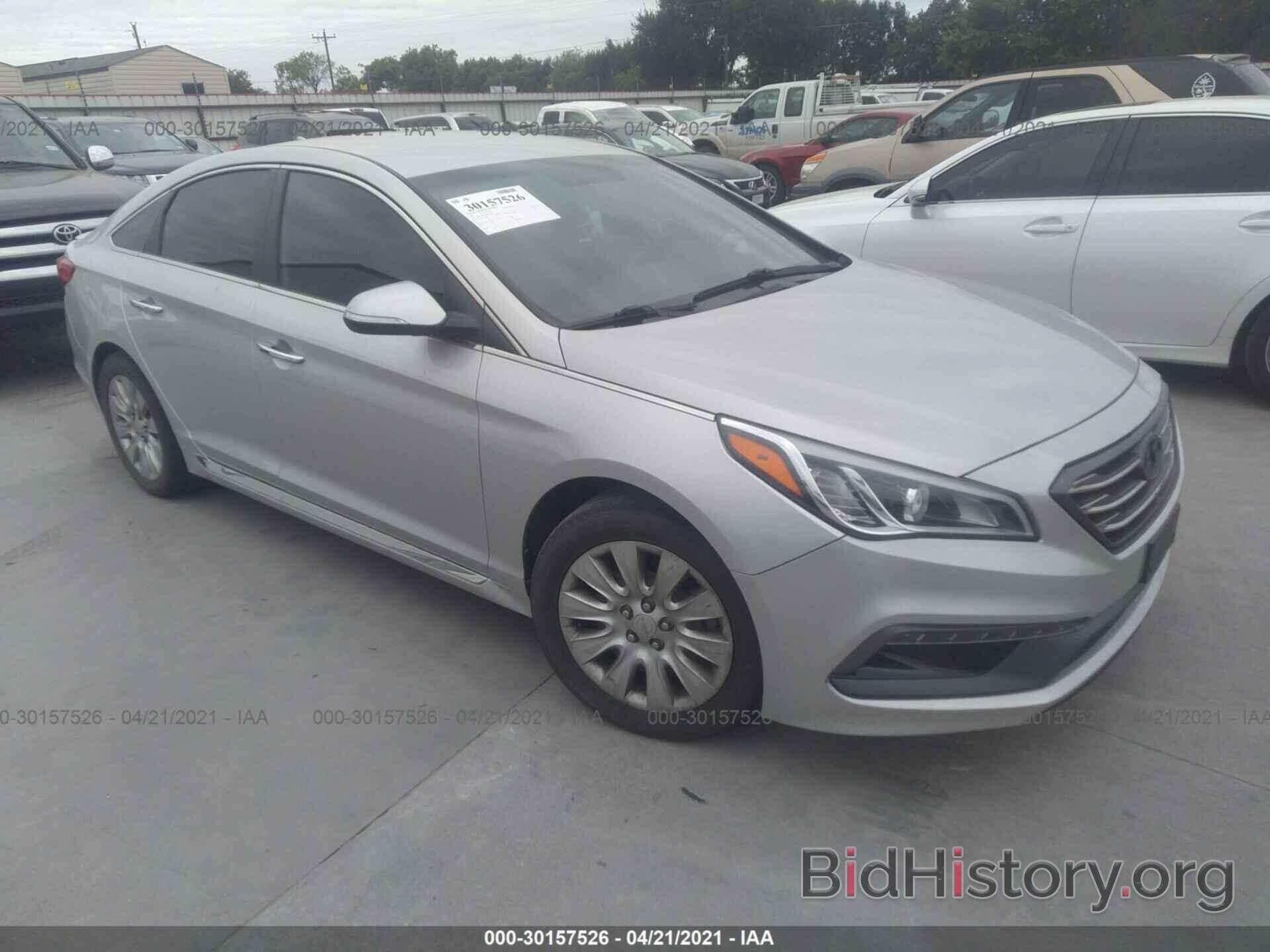 Фотография 5NPE34AB8FH057448 - HYUNDAI SONATA 2015