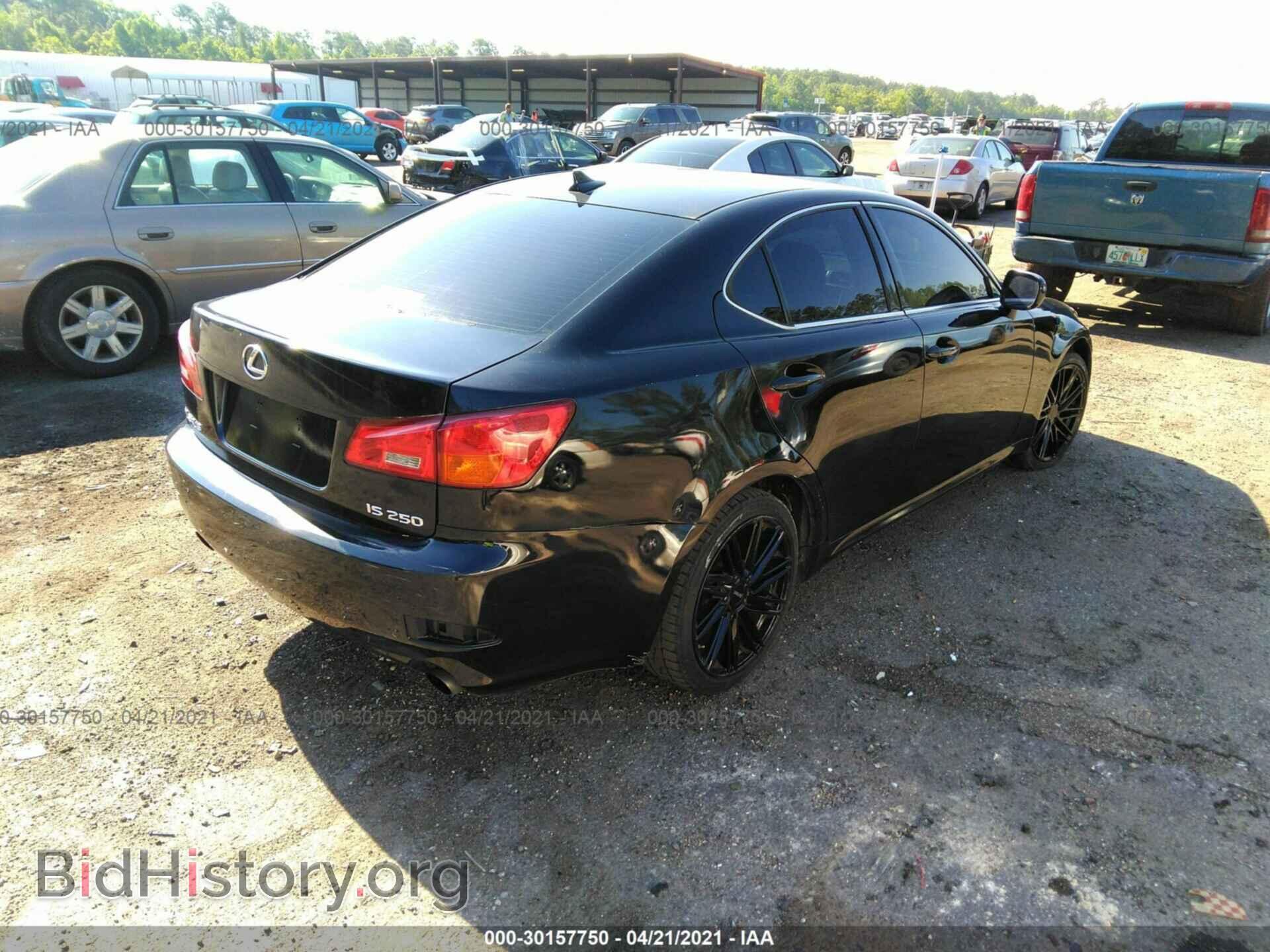 2007 LEXUS IS 250 - VIN: JTHCK262672017359 - Фото 4