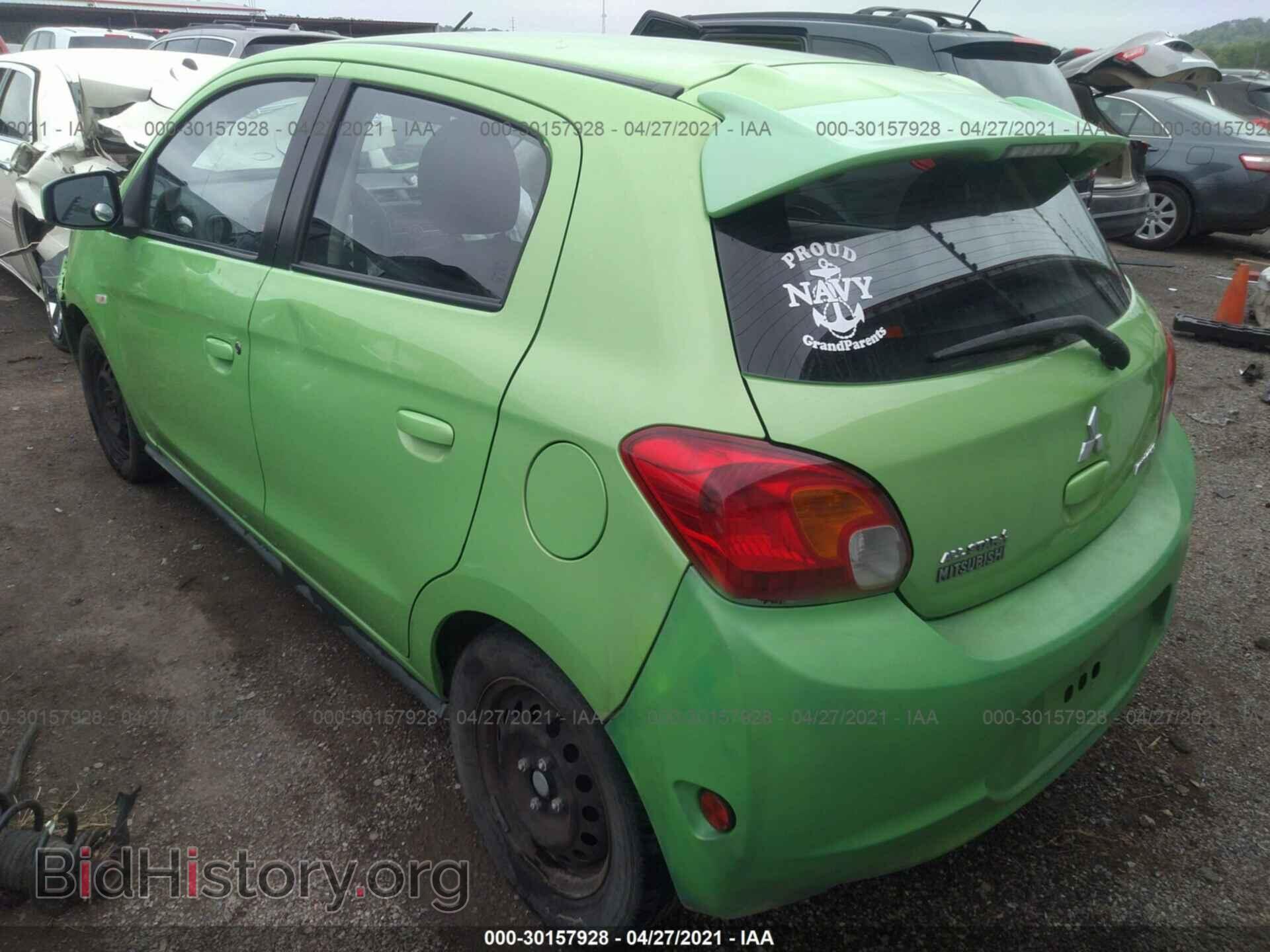 2014 MITSUBISHI MIRAGE - VIN: ML32A3HJ0EH007790 - Фото 3