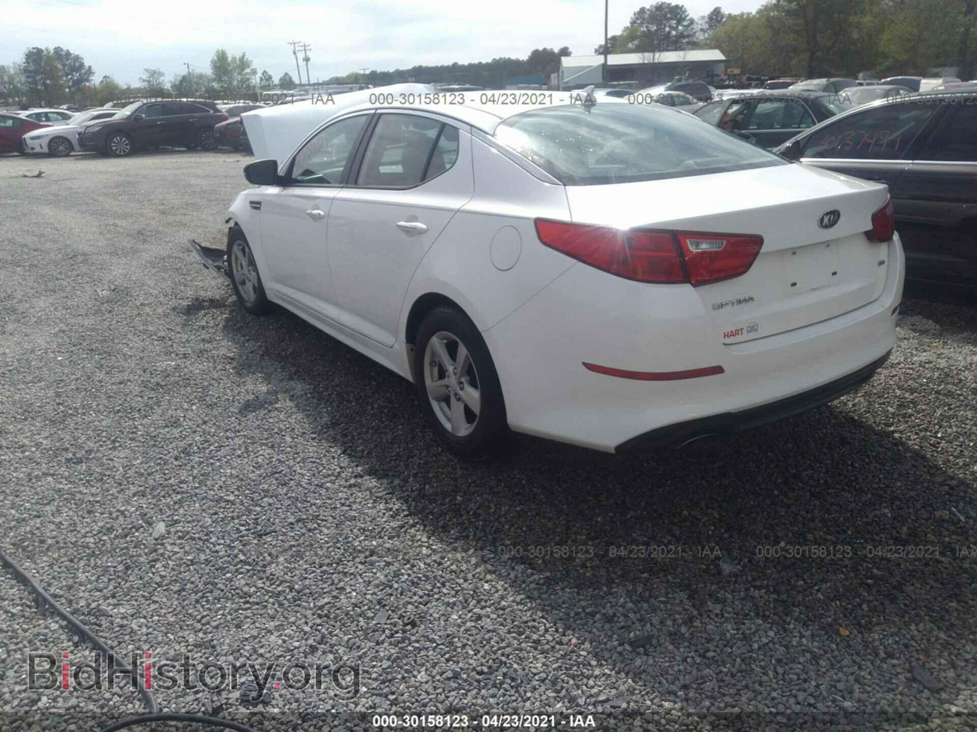 2015 KIA OPTIMA - VIN: KNAGM4A79F5574319 - Фото 3