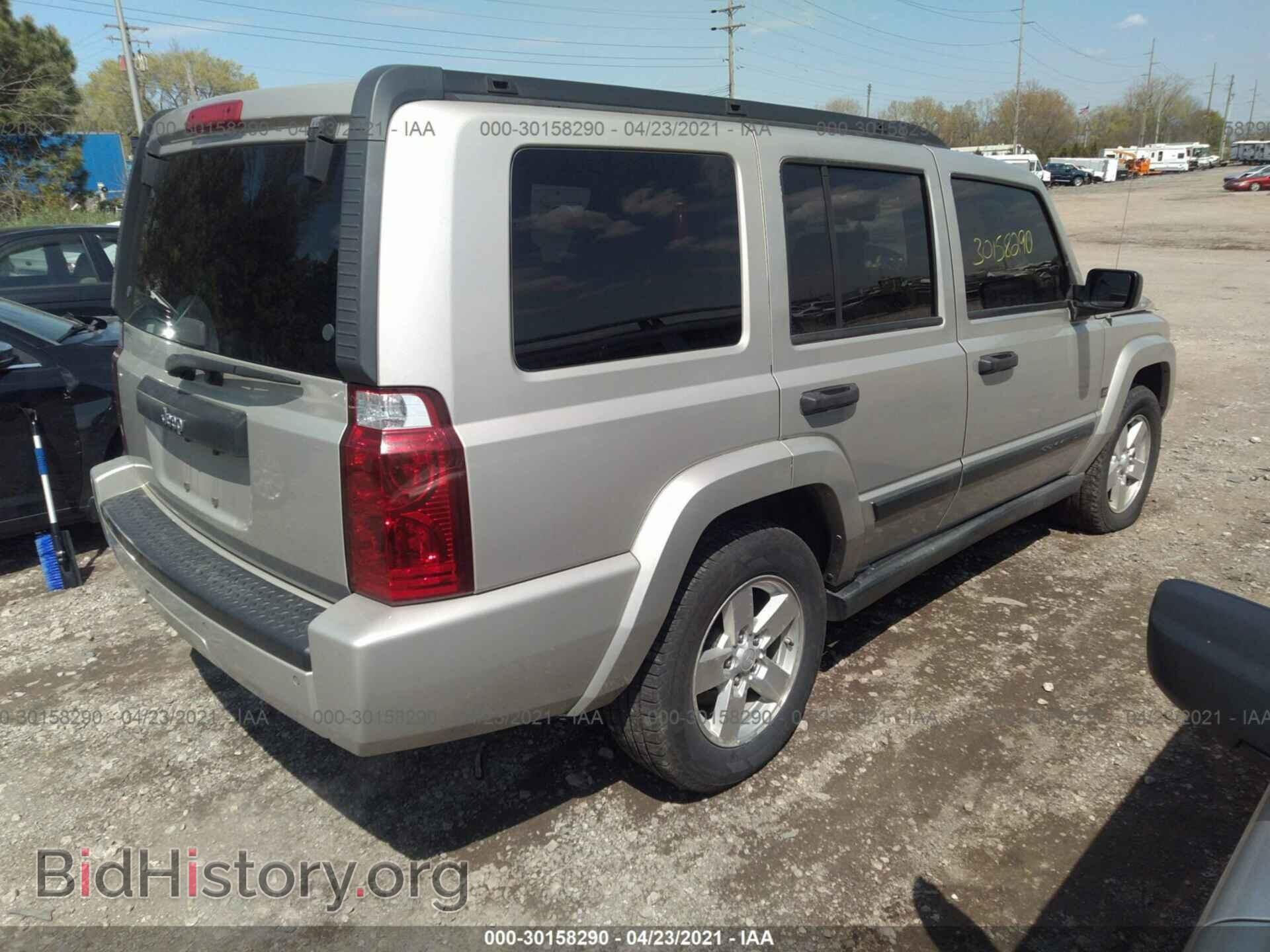 2006 JEEP COMMANDER - VIN: 1J8HH48N96C367725 - Фото 4