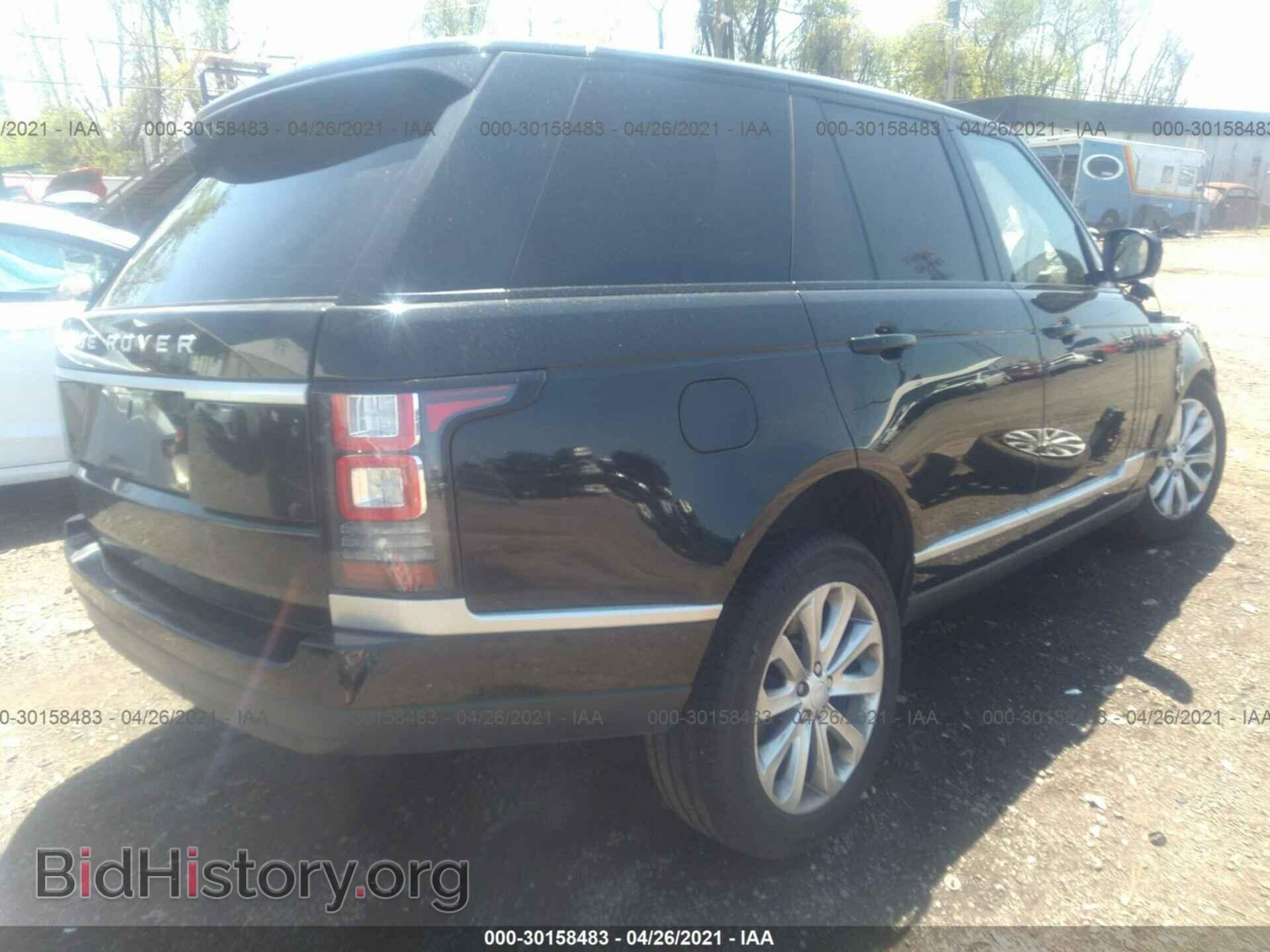 2016 LAND ROVER RANGE ROVER - VIN: SALGS2PF3GA312079 - Фото 4