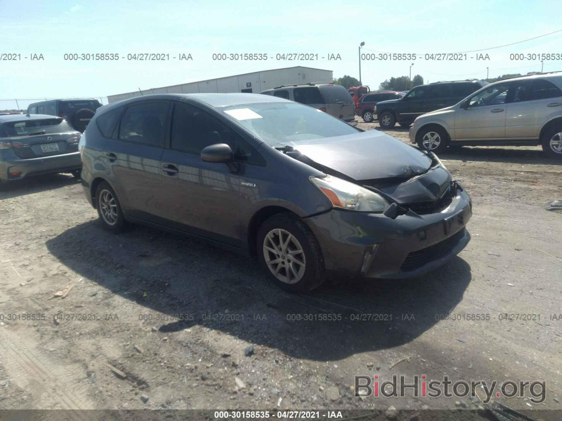 Photo JTDZN3EU8E3294677 - TOYOTA PRIUS V 2014