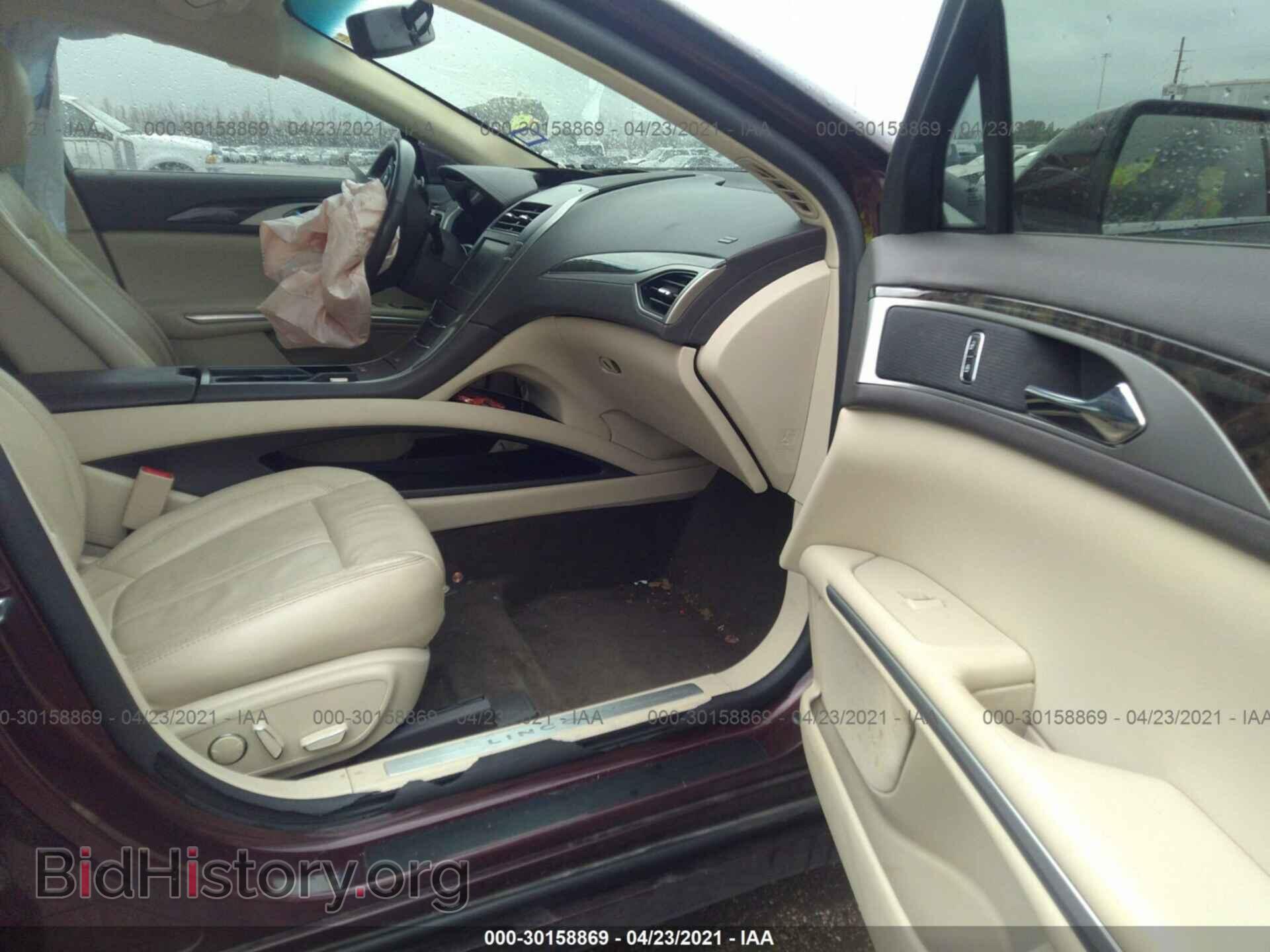 2013 LINCOLN MKZ - VIN: 3LN6L2G96DR825379 - Фото 5
