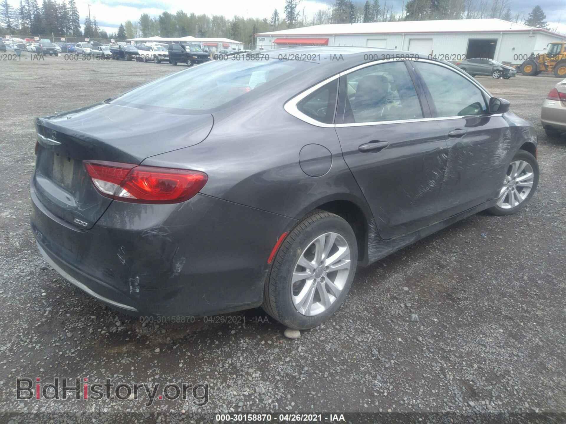 2016 CHRYSLER 200 - VIN: 1C3CCCAB0GN170317 - Фото 4