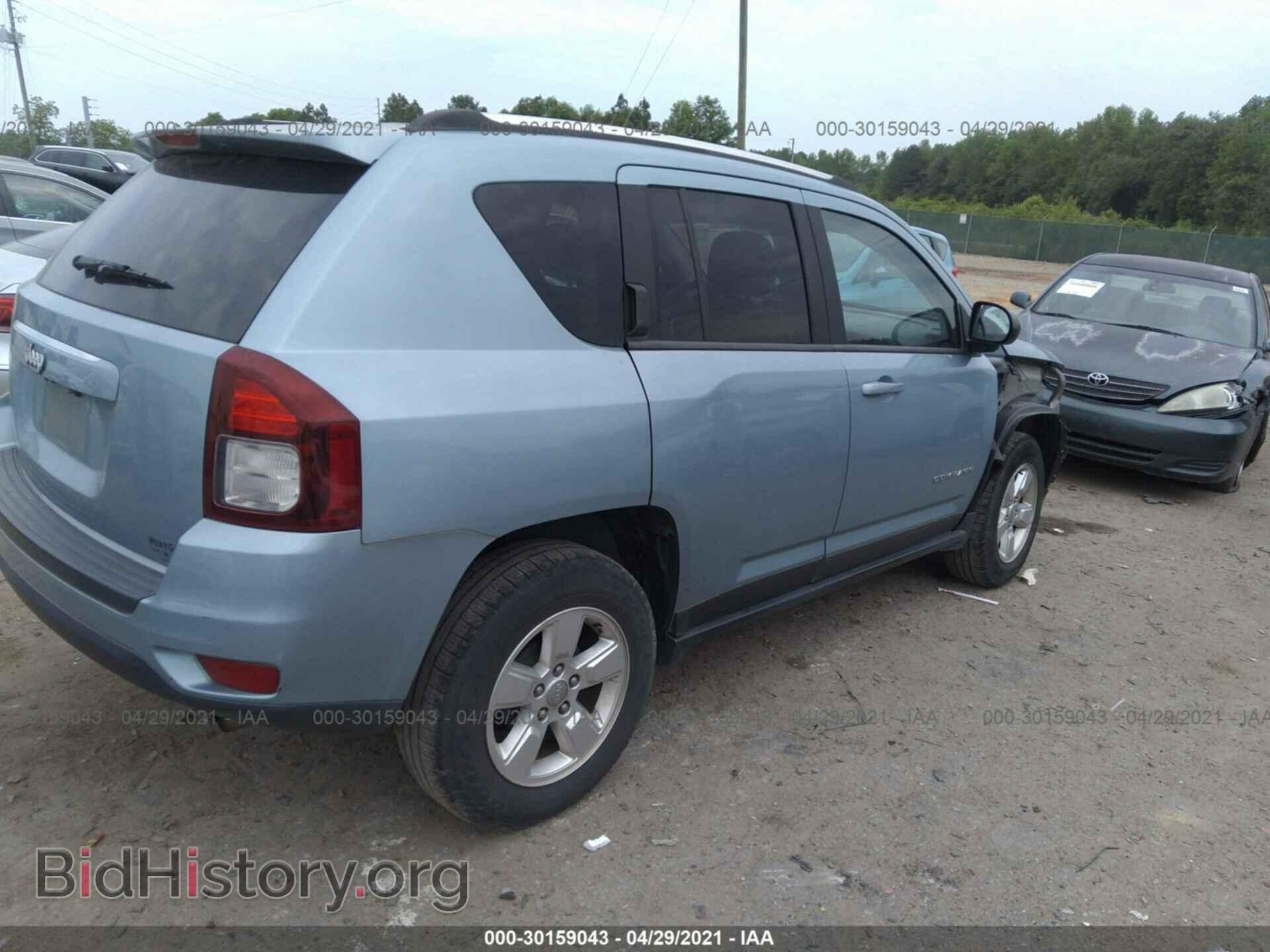 2014 JEEP COMPASS - VIN: 1C4NJCBA9ED593965 - Фото 4