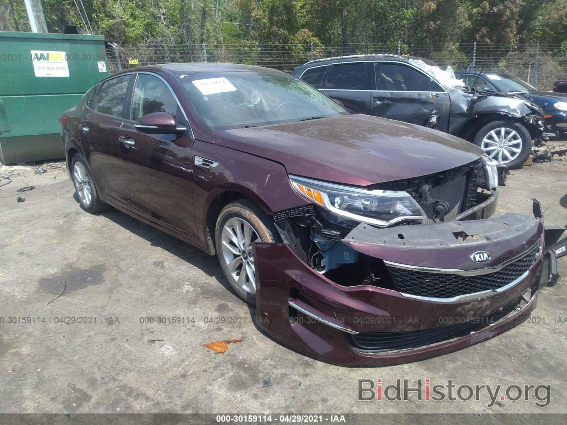 Photo 5XXGT4L36GG073739 - KIA OPTIMA 2016