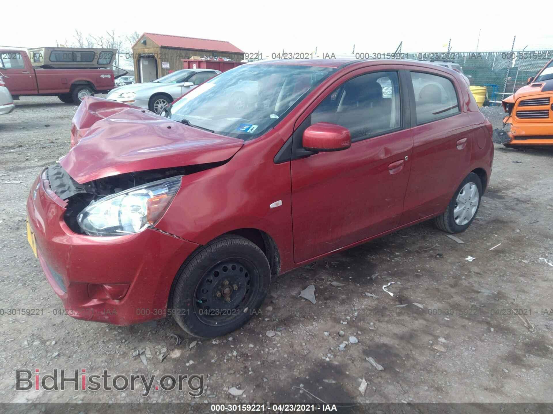 2015 MITSUBISHI MIRAGE - VIN: ML32A3HJ0FH006513 - Фото 2