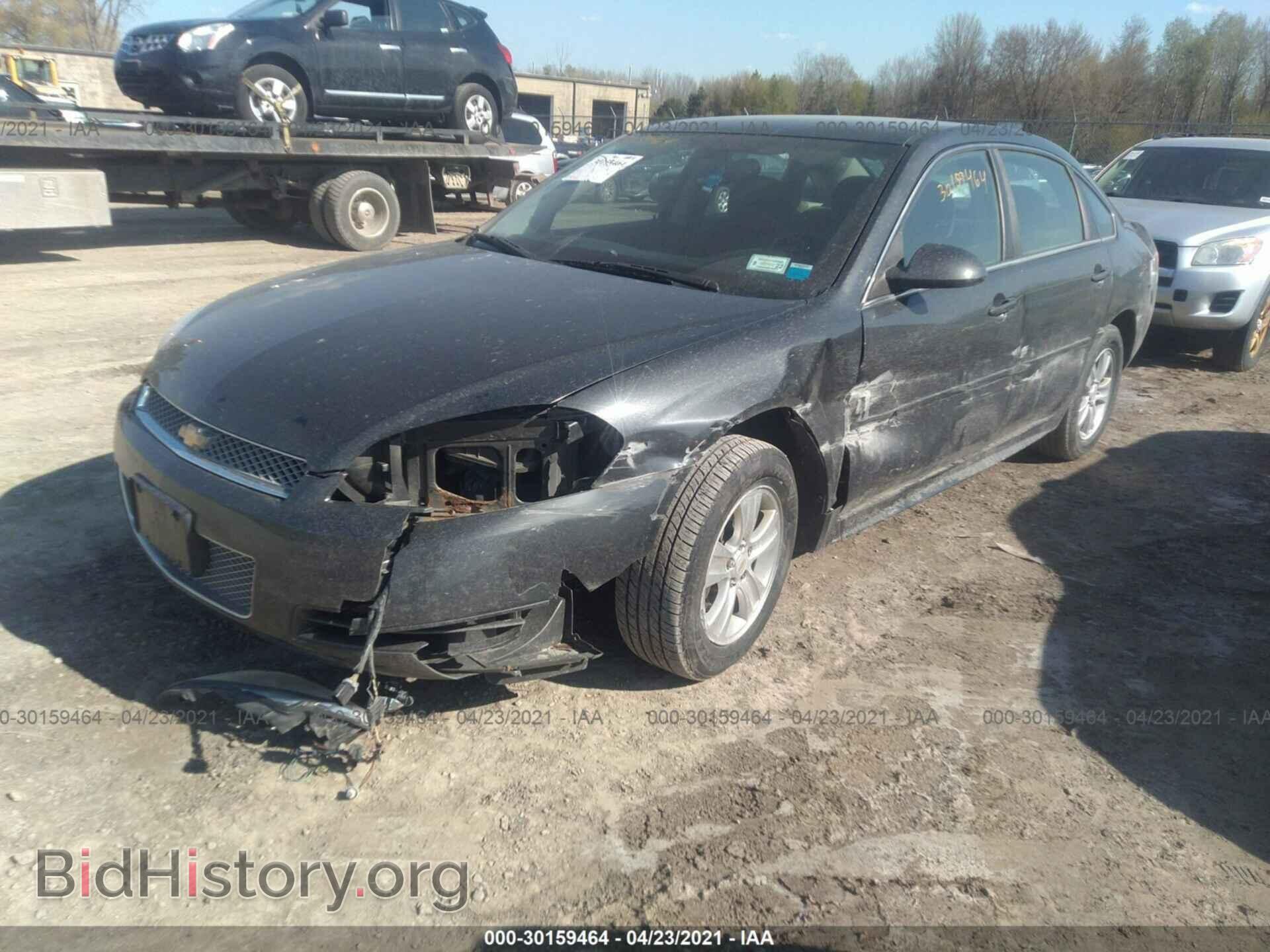2013 CHEVROLET IMPALA - VIN: 2G1WF5E30D1250432 - Фото 2