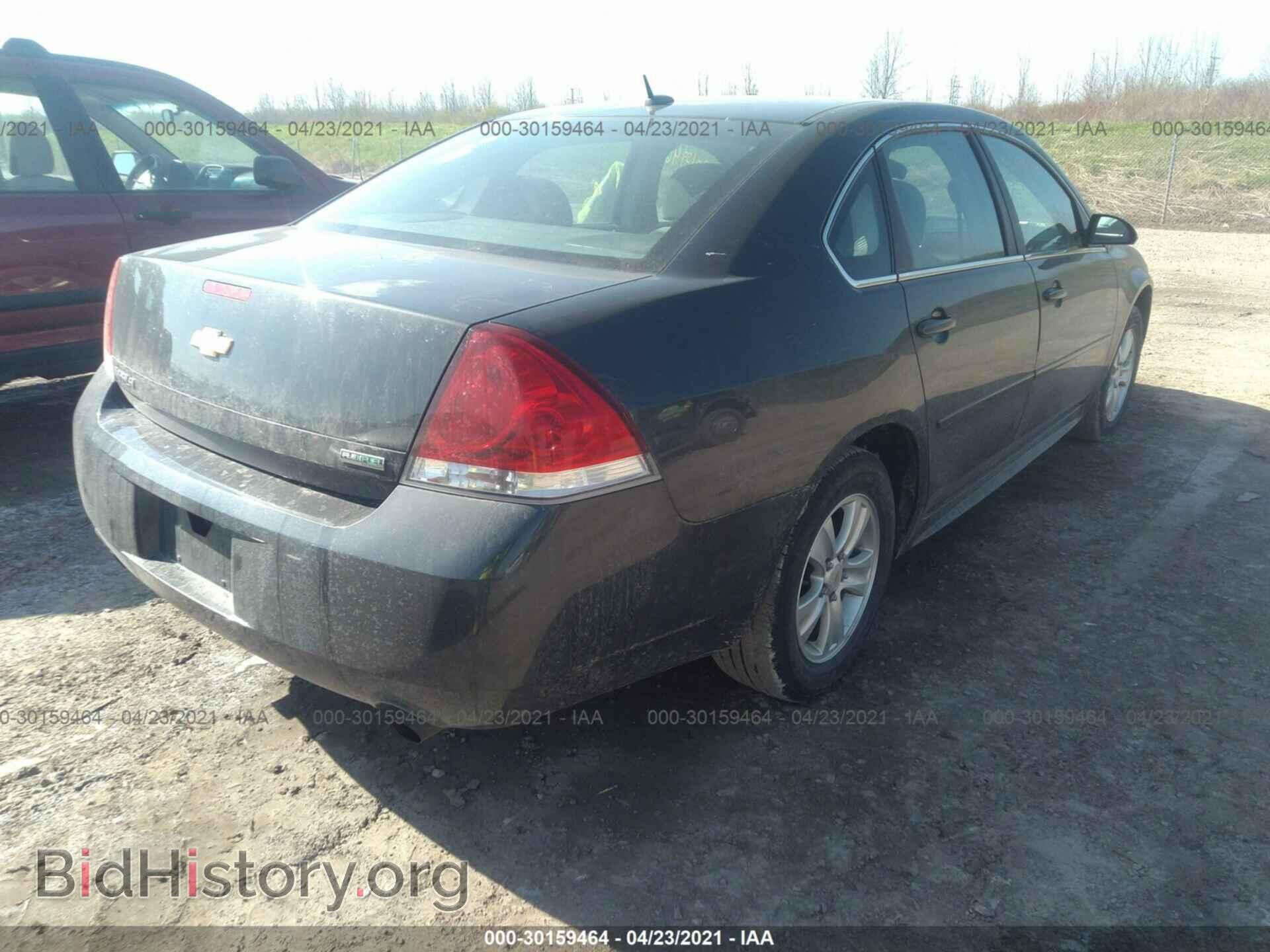 2013 CHEVROLET IMPALA - VIN: 2G1WF5E30D1250432 - Фото 4
