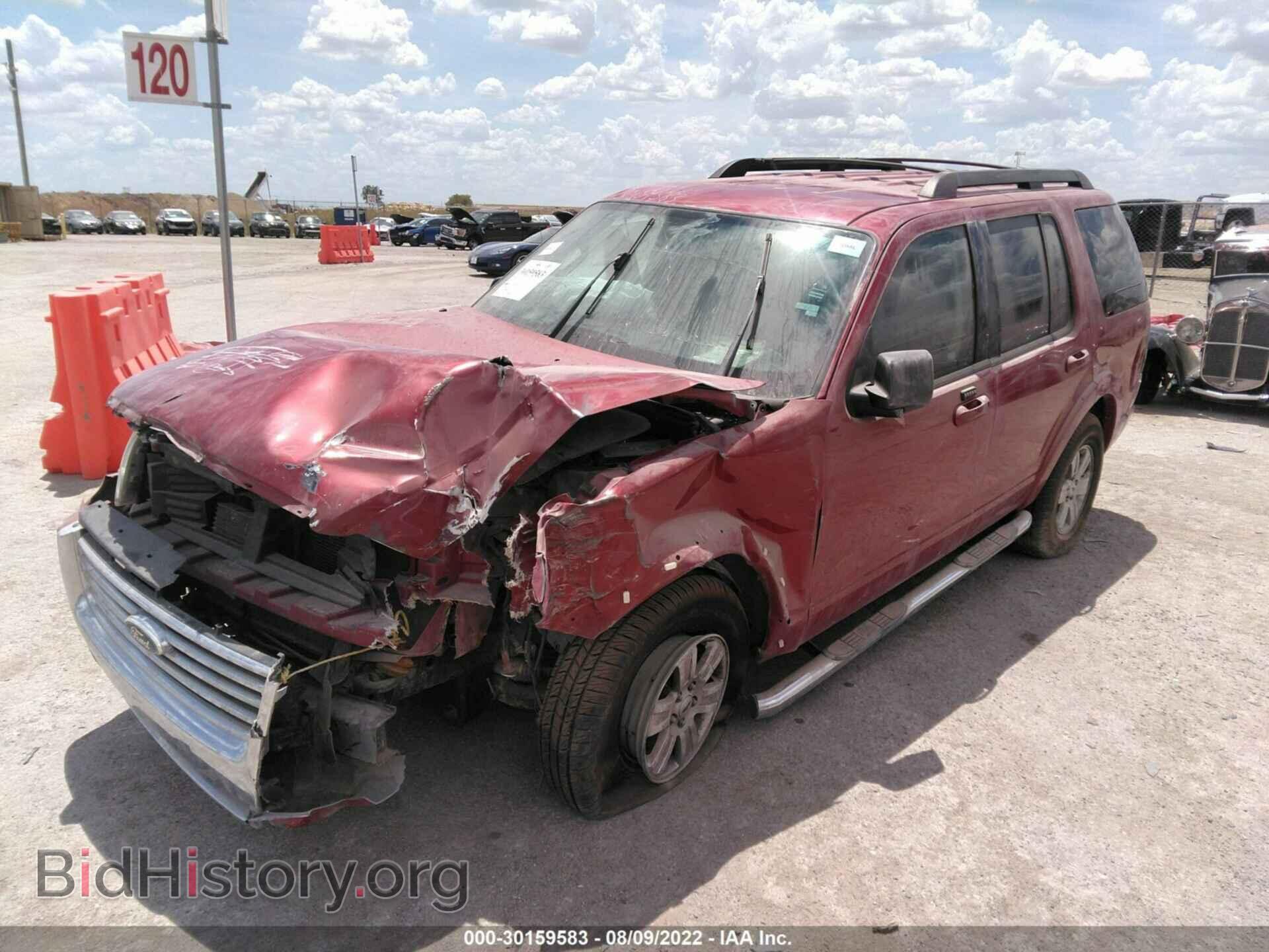 2010 FORD EXPLORER - VIN: 1FMEU6DE3AUB02885 - Фото 2