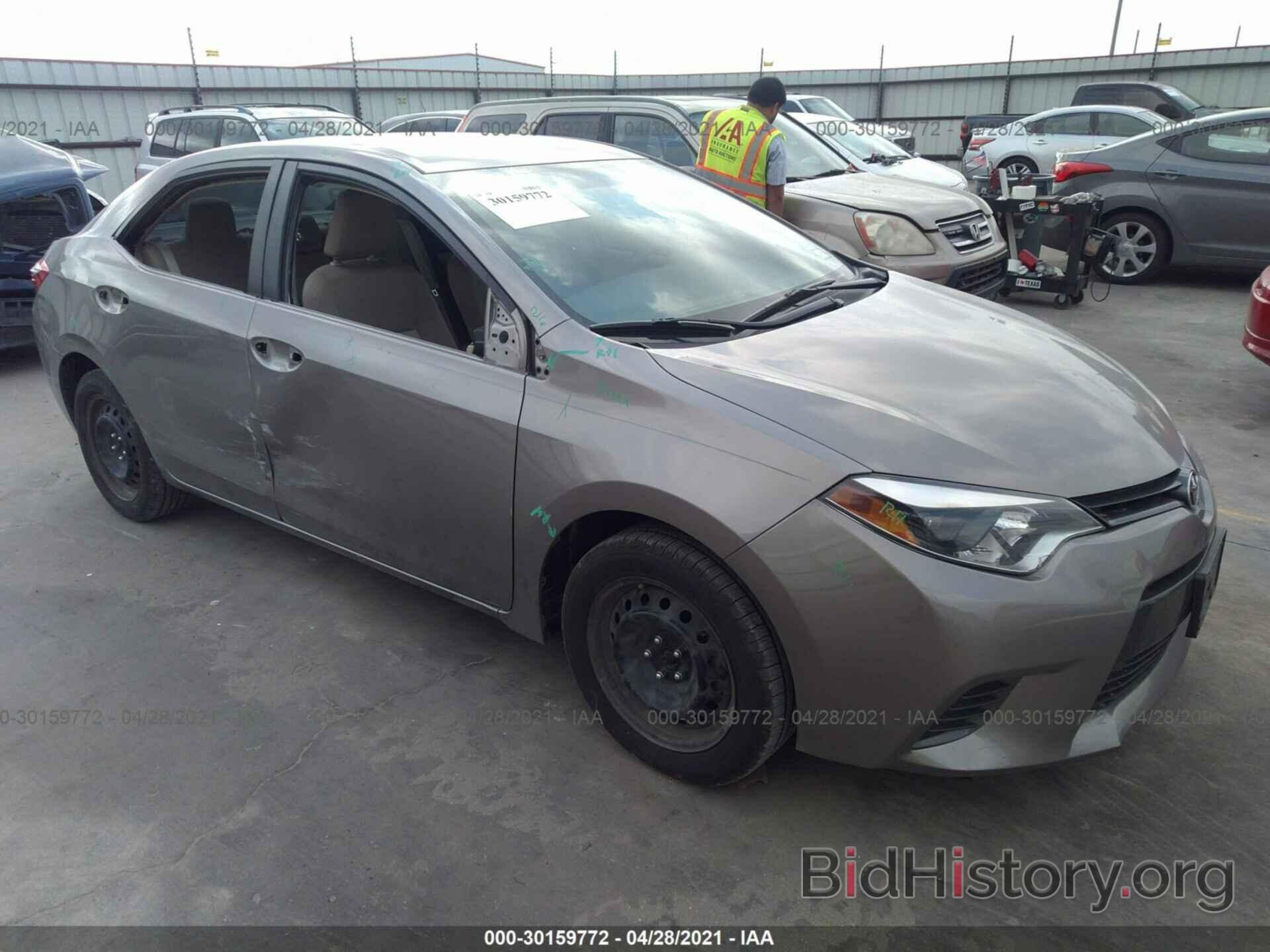 Photo 5YFBURHE6FP355366 - TOYOTA COROLLA 2015