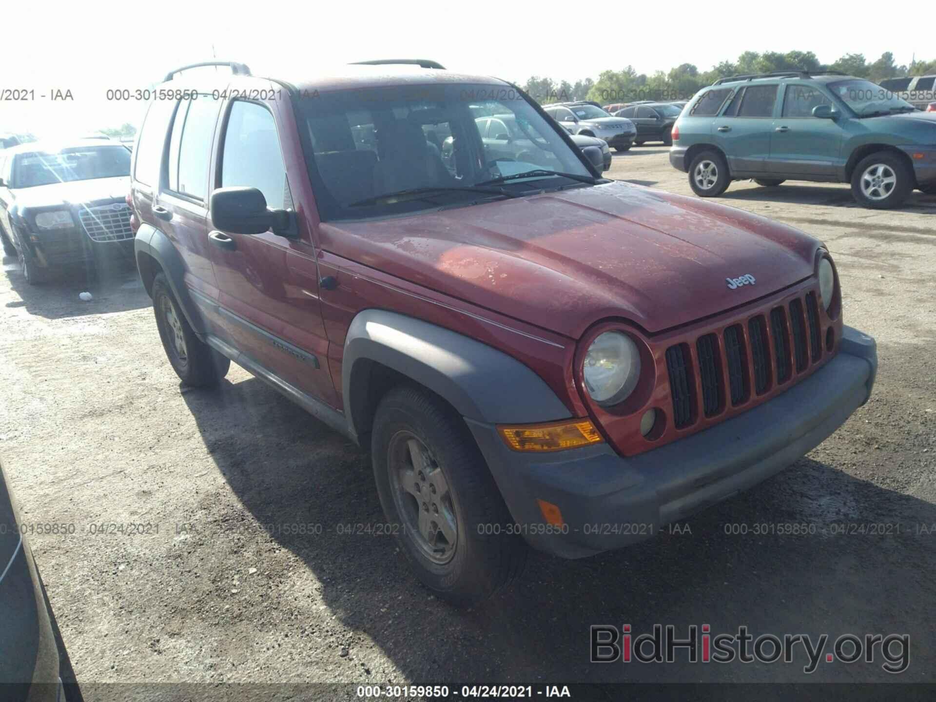 Photo 1J4GK48K26W106343 - JEEP LIBERTY 2006