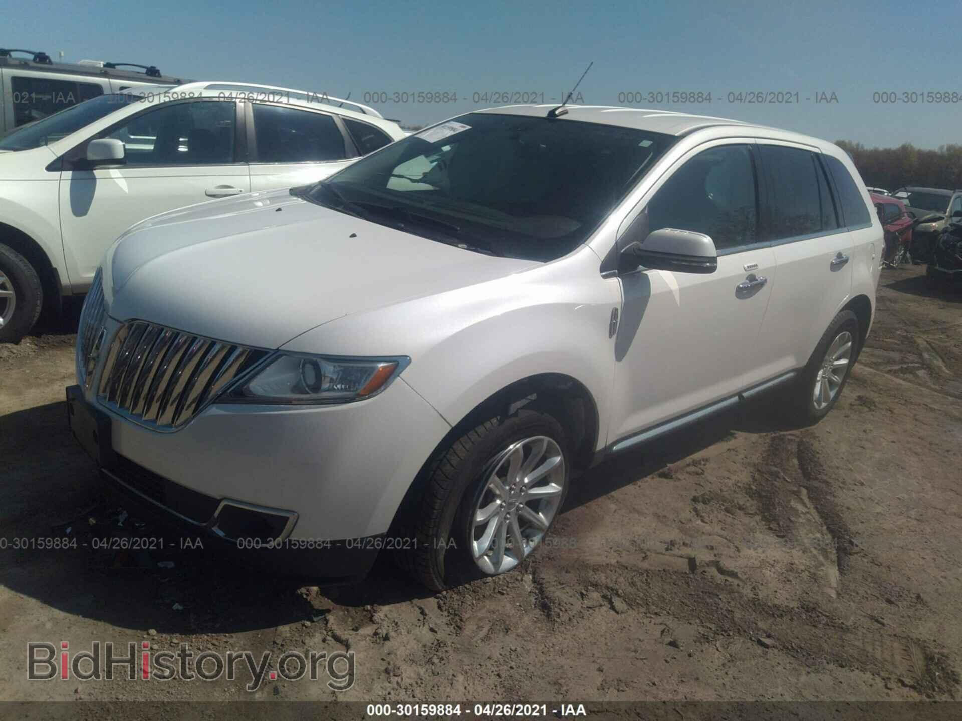 2014 LINCOLN MKX - VIN: 2LMDJ8JK4EBL01549 - Фото 2