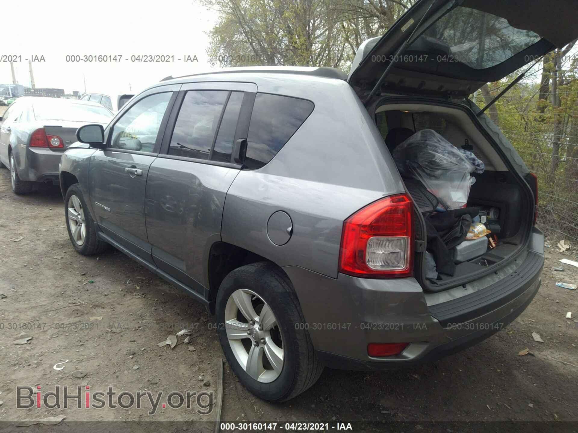 2012 JEEP COMPASS - VIN: 1C4NJDEB6CD575334 - Фото 3