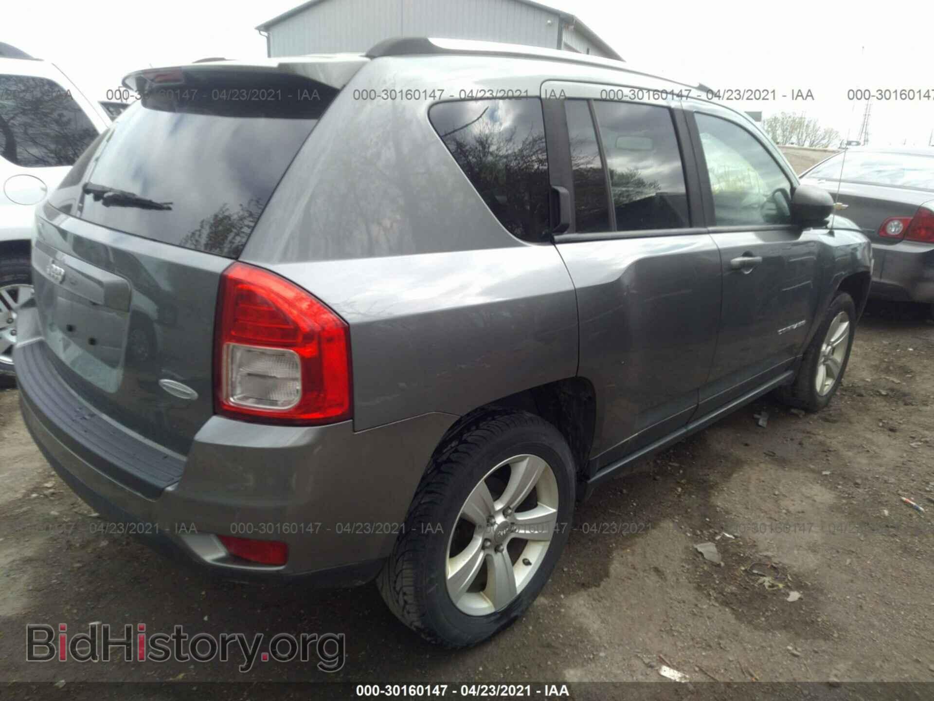 2012 JEEP COMPASS - VIN: 1C4NJDEB6CD575334 - Фото 4