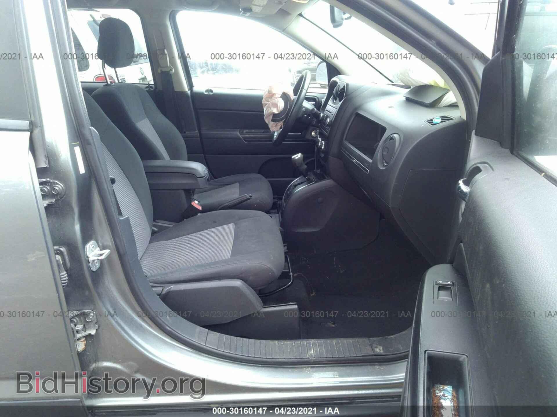 2012 JEEP COMPASS - VIN: 1C4NJDEB6CD575334 - Фото 5