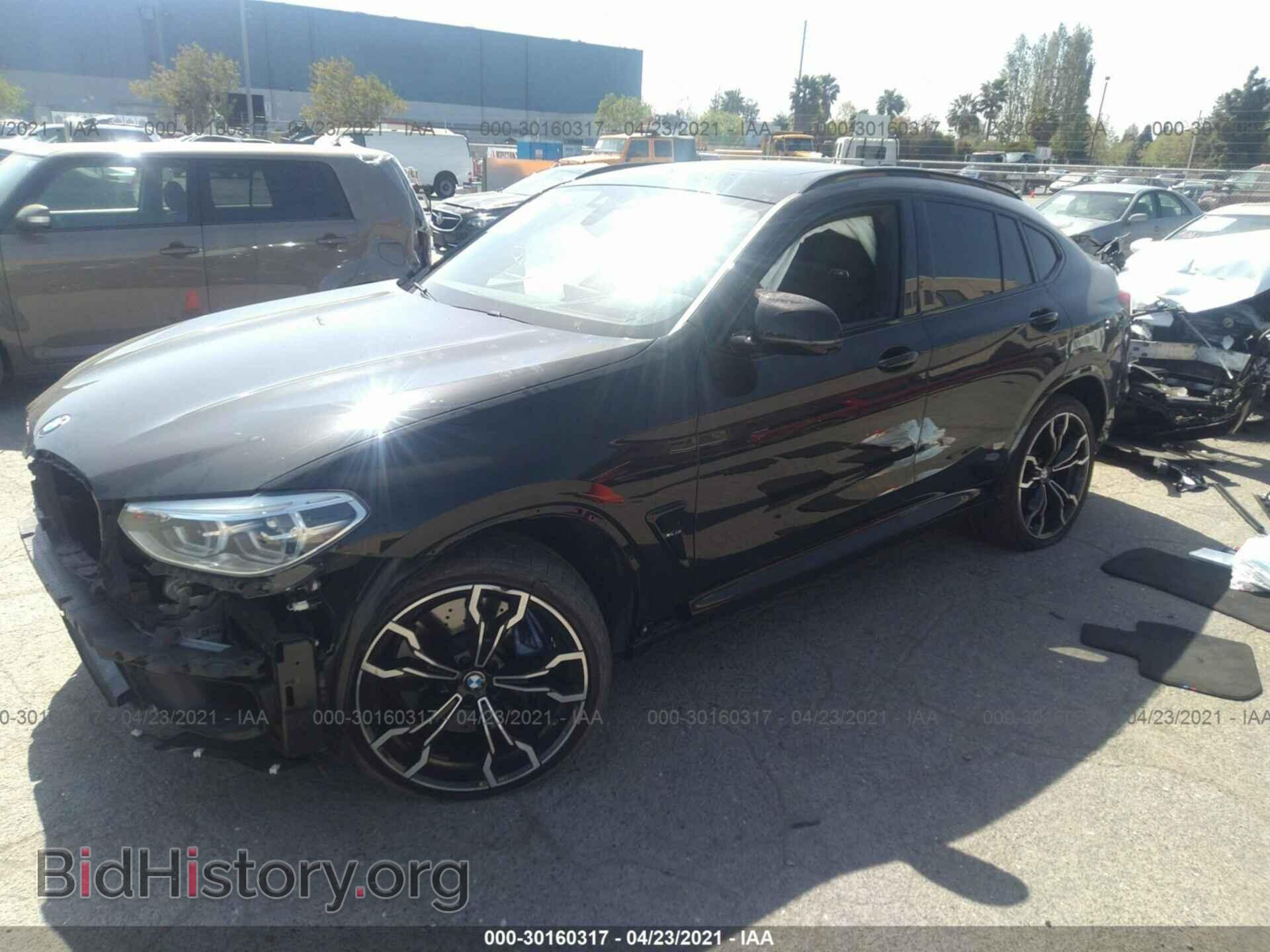 2020 BMW X4 M - VIN: 5YMUJ0C05L9C17242 - Фото 2