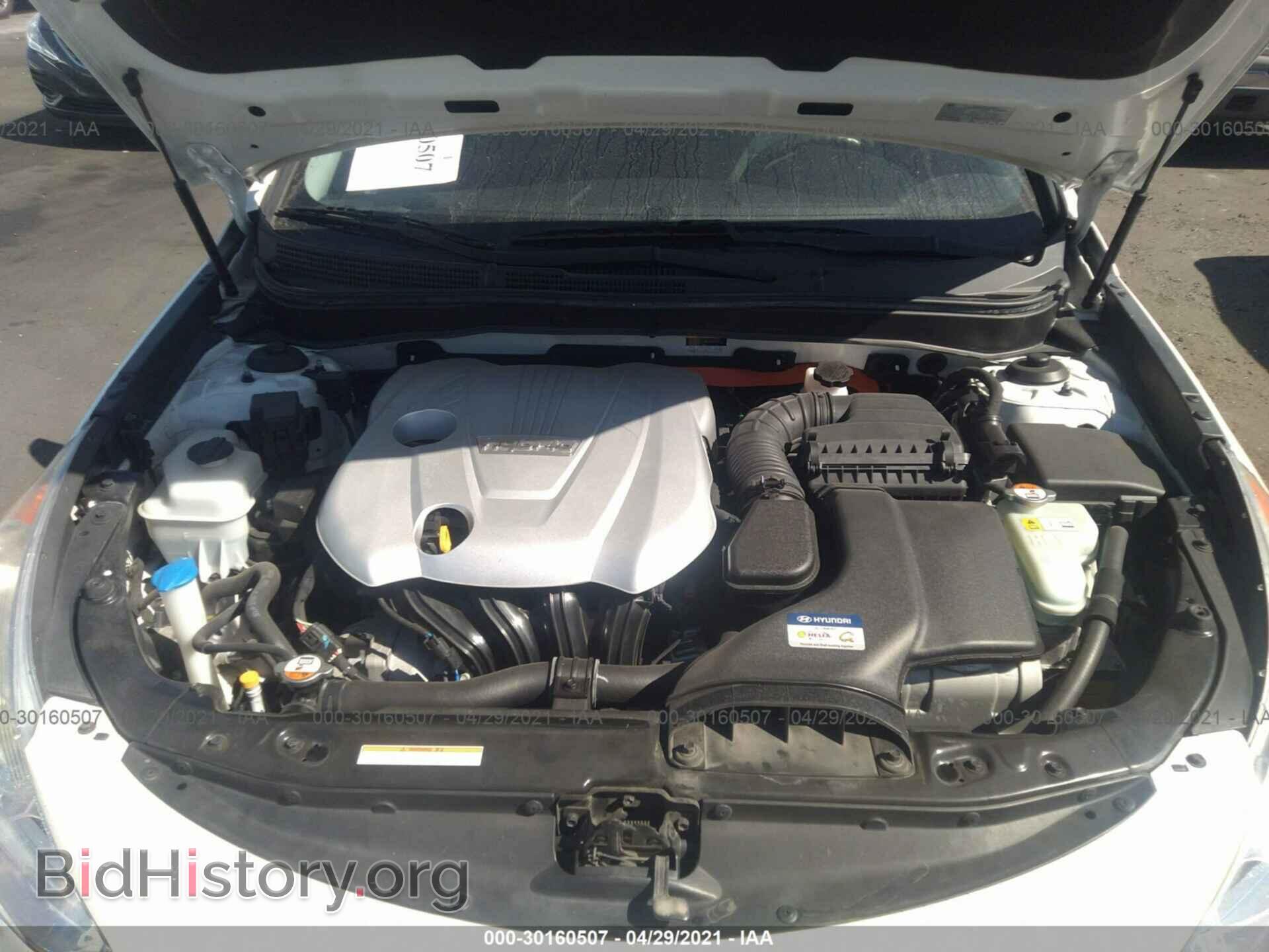 2012 HYUNDAI SONATA - VIN: KMHEC4A41CA021696 - Фото 10