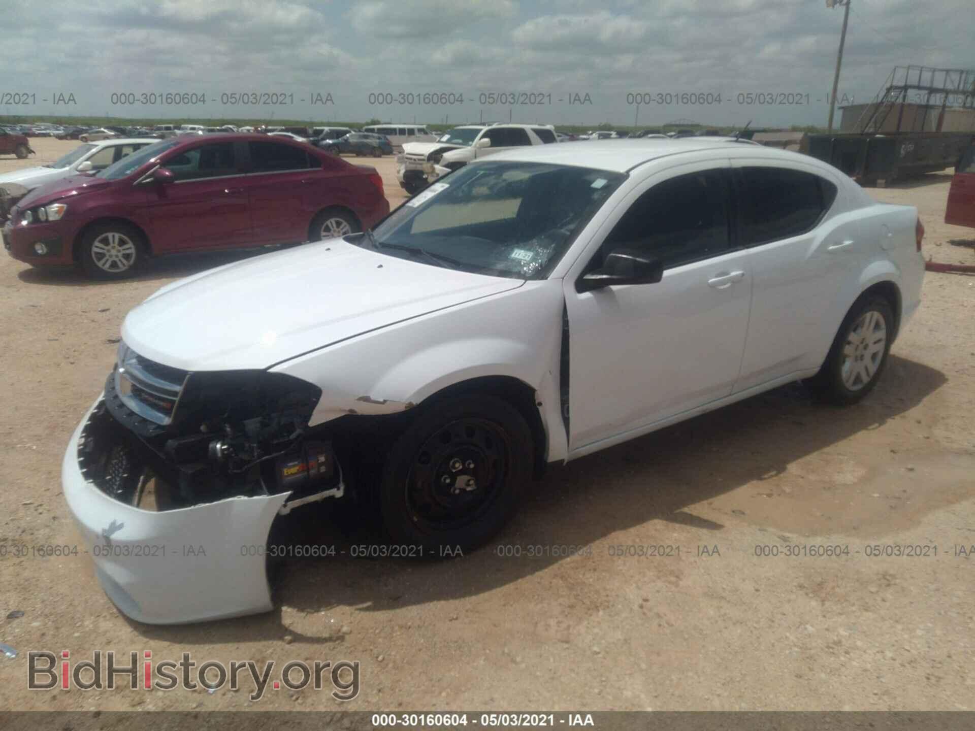 2012 DODGE AVENGER - VIN: 1C3CDZAB6CN259237 - Фото 2