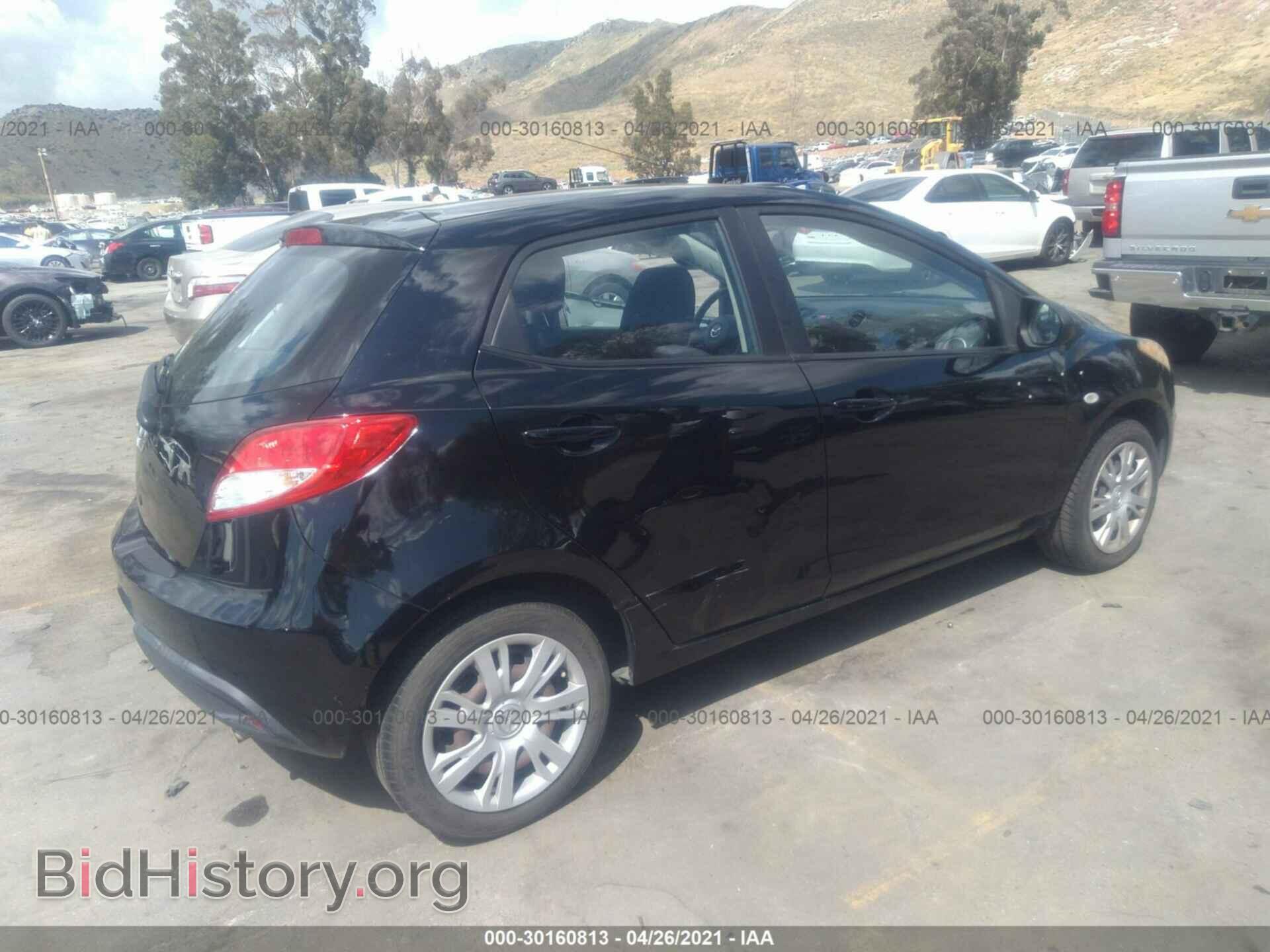 2012 MAZDA MAZDA2 - VIN: JM1DE1KZ7C0148557 - Фото 4