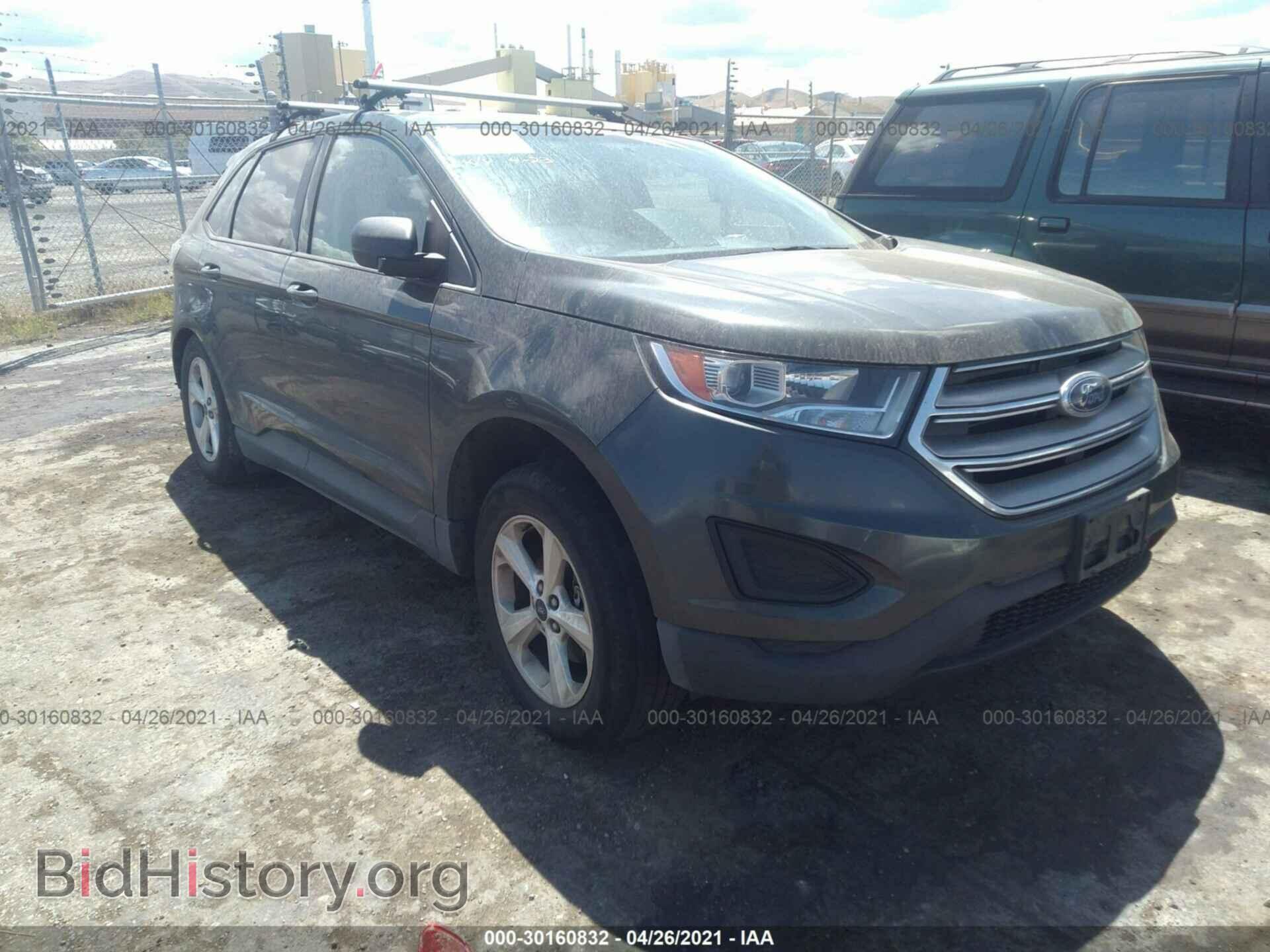 Фотография 2FMTK3G84FBB43444 - FORD EDGE 2015