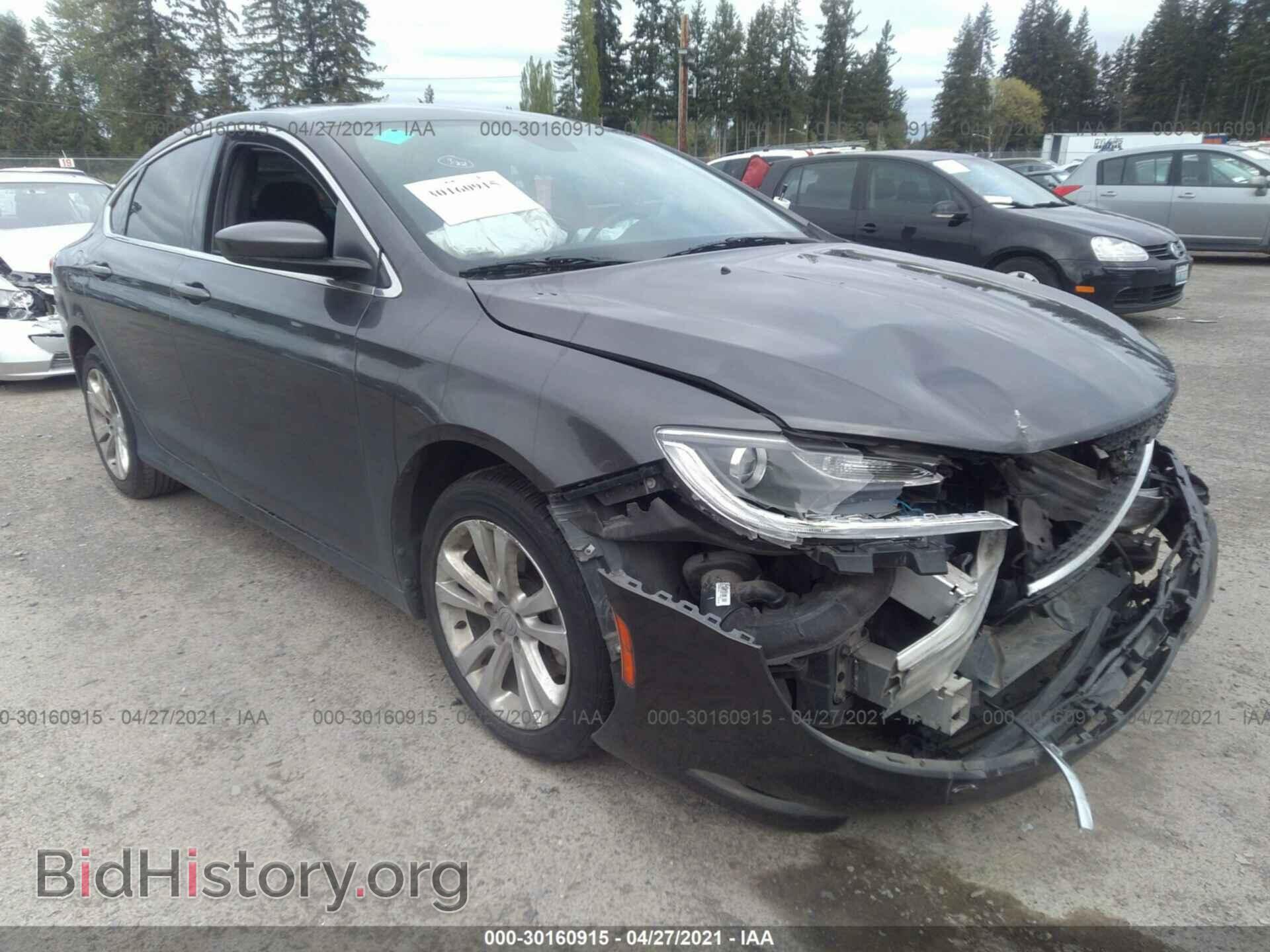 Фотография 1C3CCCAB5FN723977 - CHRYSLER 200 2015